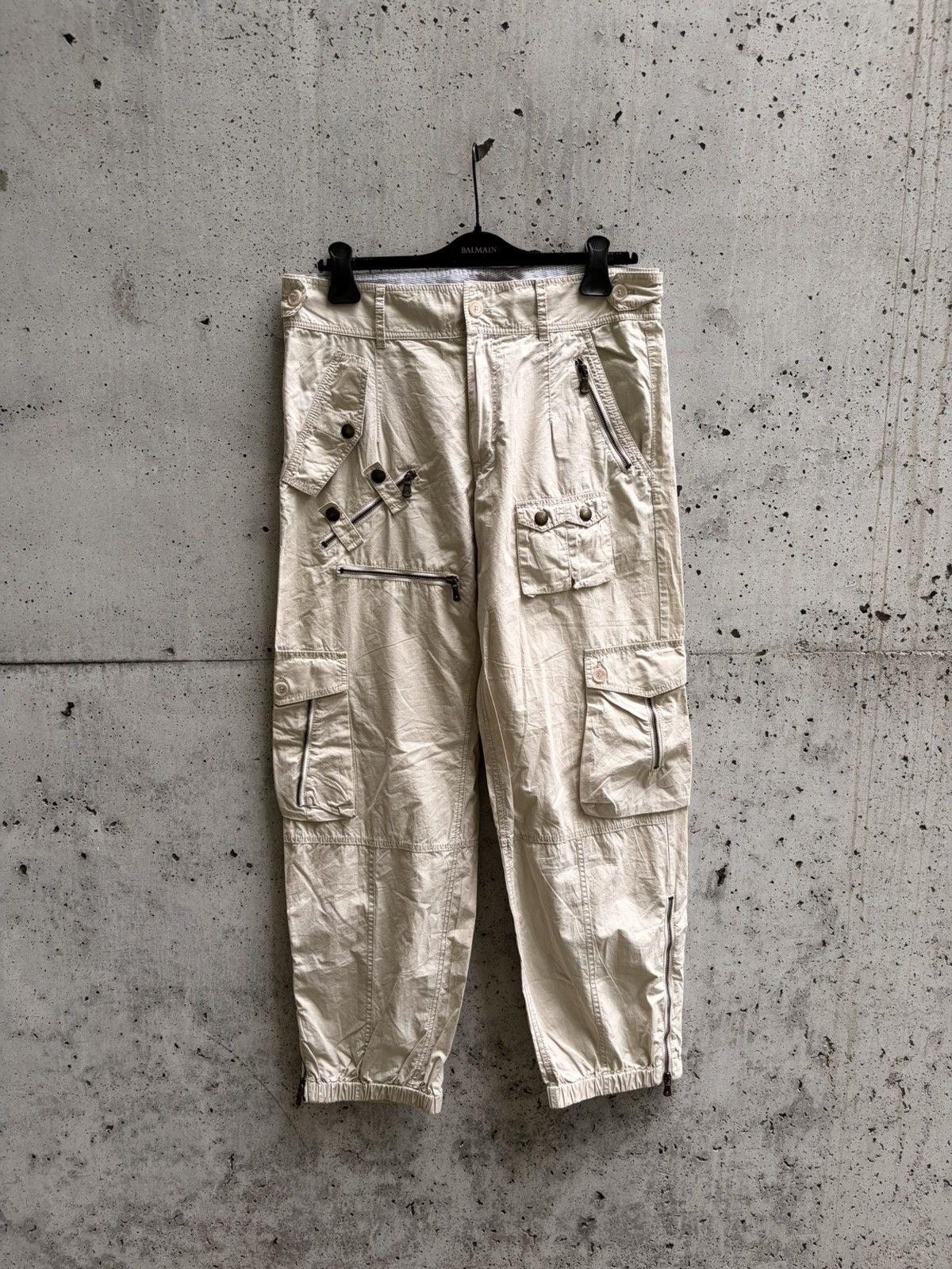 Louis v cards +Dolce GabbanA Military Cargo Pants