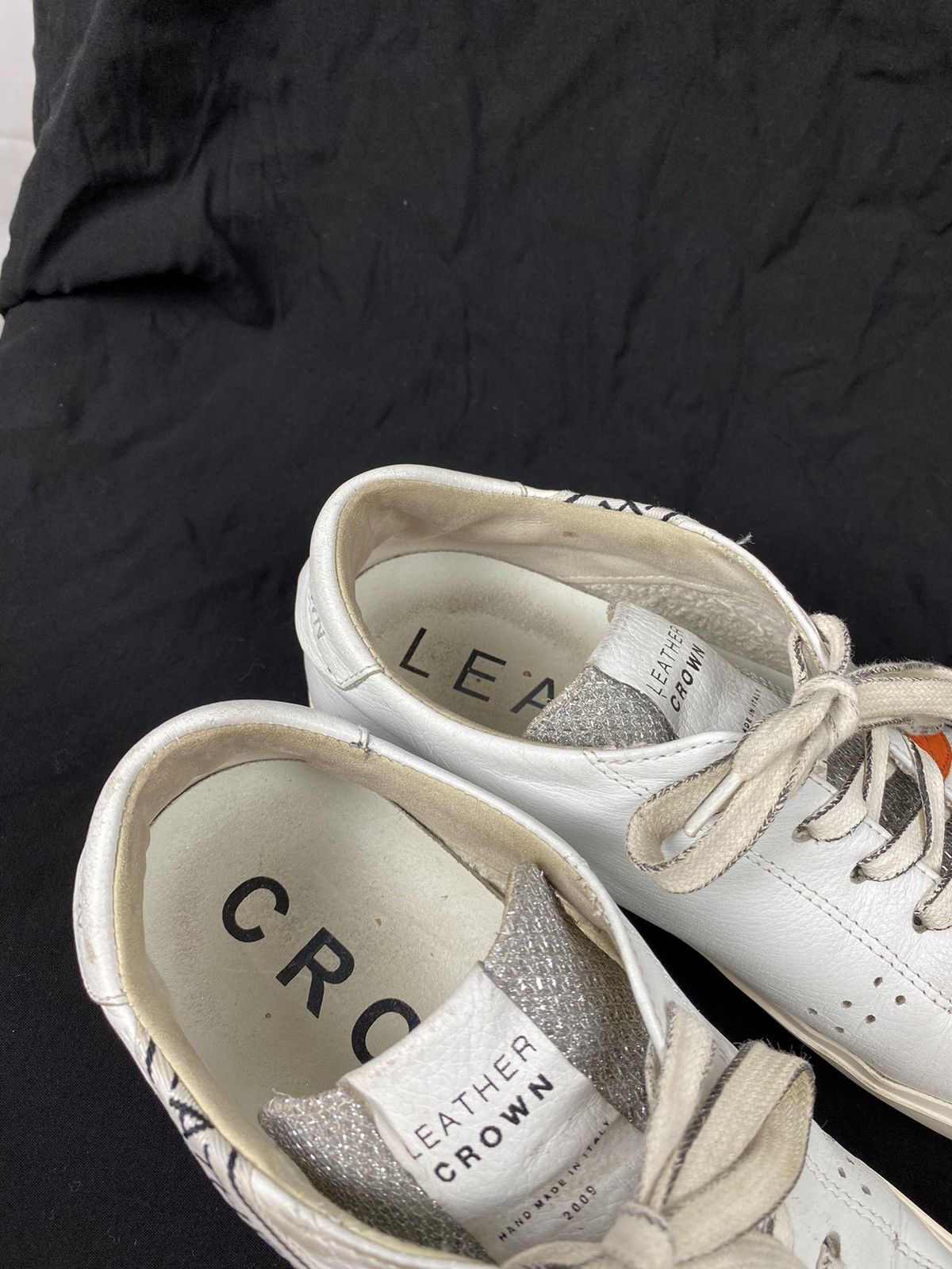Leather Crown Leather Crown Handmade Sneakers Italy size 39 Size US 9 / IT 39 - 10 Thumbnail