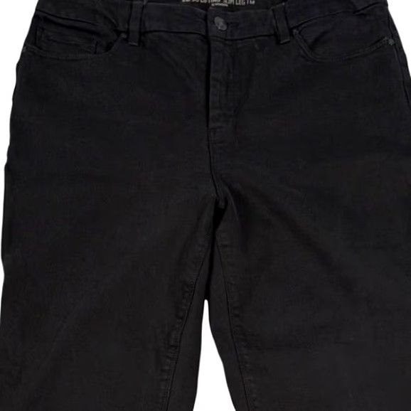 Vintage Chico's Black SO LIFTING Slim Leg Pants Women 10 Regular 34x31 Denim Workwear Vintage Retro Minimalist Size 32" / US 10 / IT 46 - 3 Thumbnail