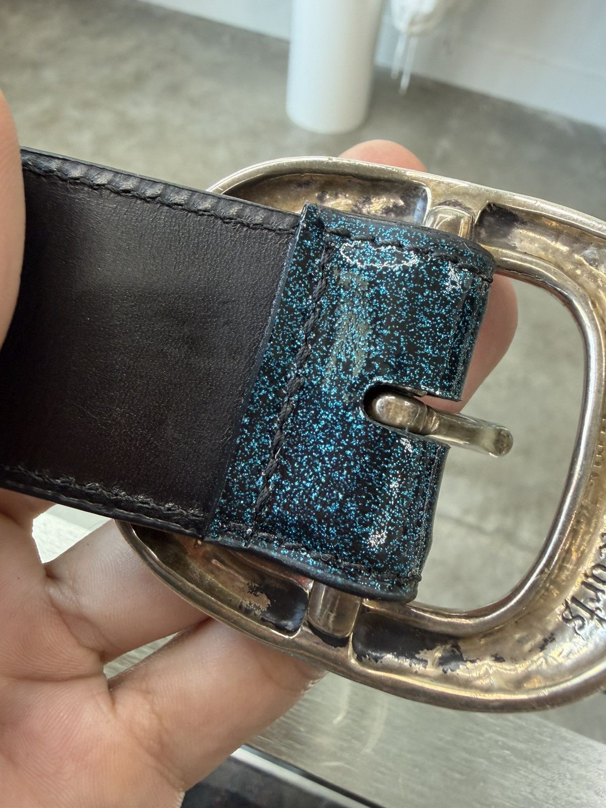 Chrome Hearts Chrome Hearts Blue Glitter Gunslinger Size ONE SIZE - 7 Thumbnail