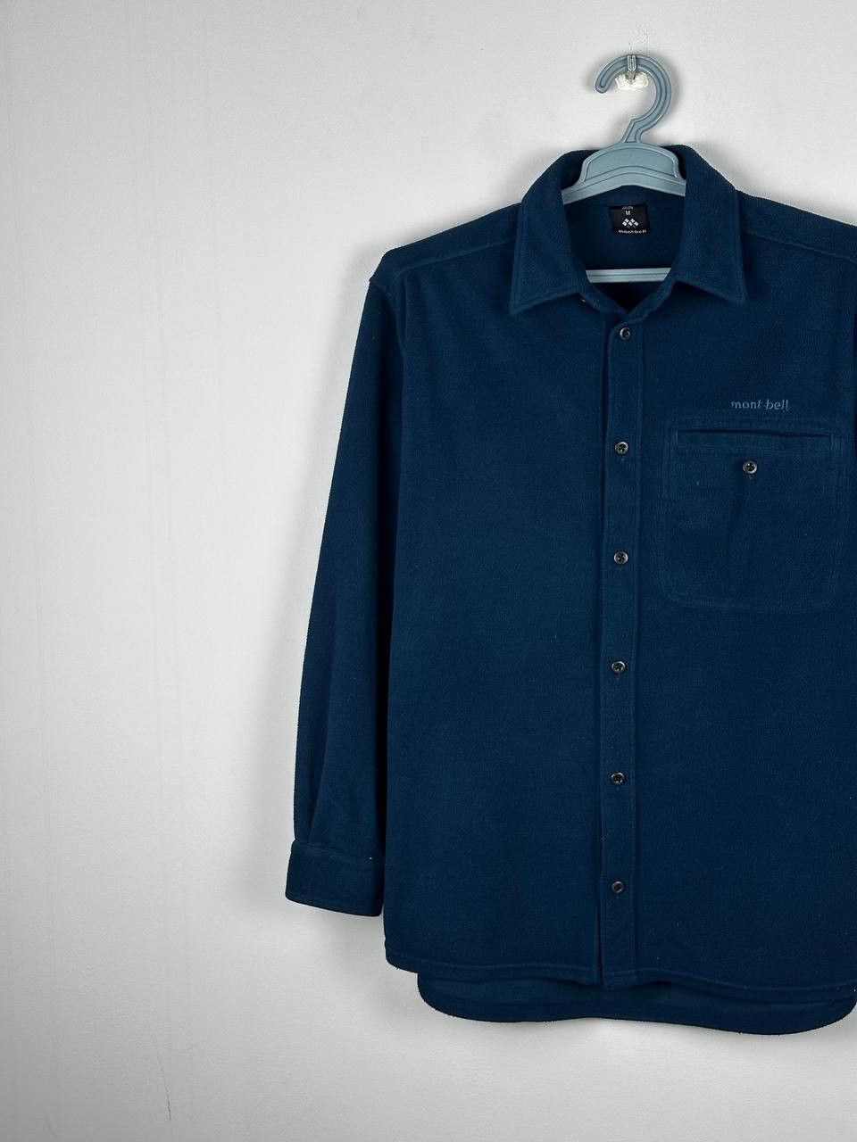 Montbell Vintage Mont Bell Fleece Overshirt Jacket Outdoor Hiking Size US M / EU 48-50 / 2 - 2 Thumbnail