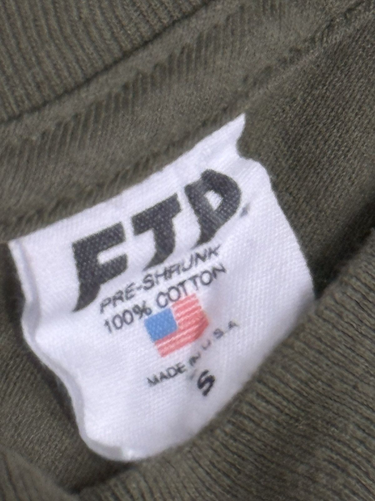 Fuck The Population Fuck The Population FTP Logo L/S Tee Olive Green FW20 Small Size US S / EU 44-46 / 1 - 5 Thumbnail
