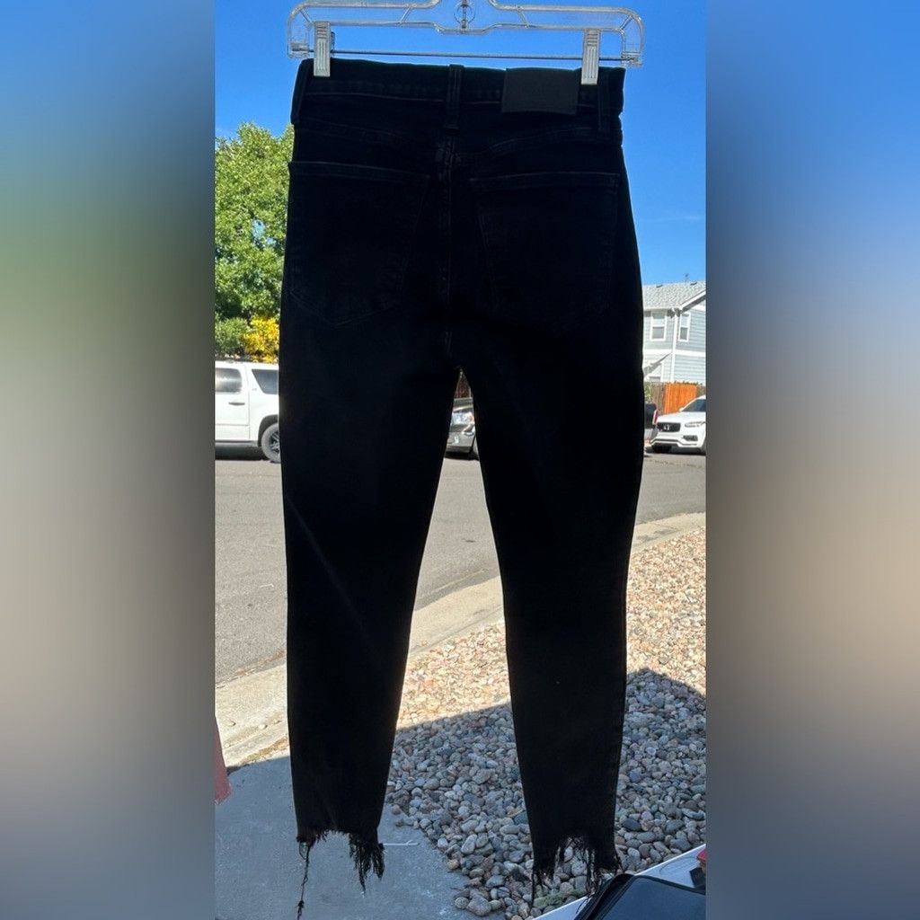 Lucky Brand Lucky Brand Dark Wash High-Rise Jeans Size 27" / US 4 / IT 40 - 3 Thumbnail