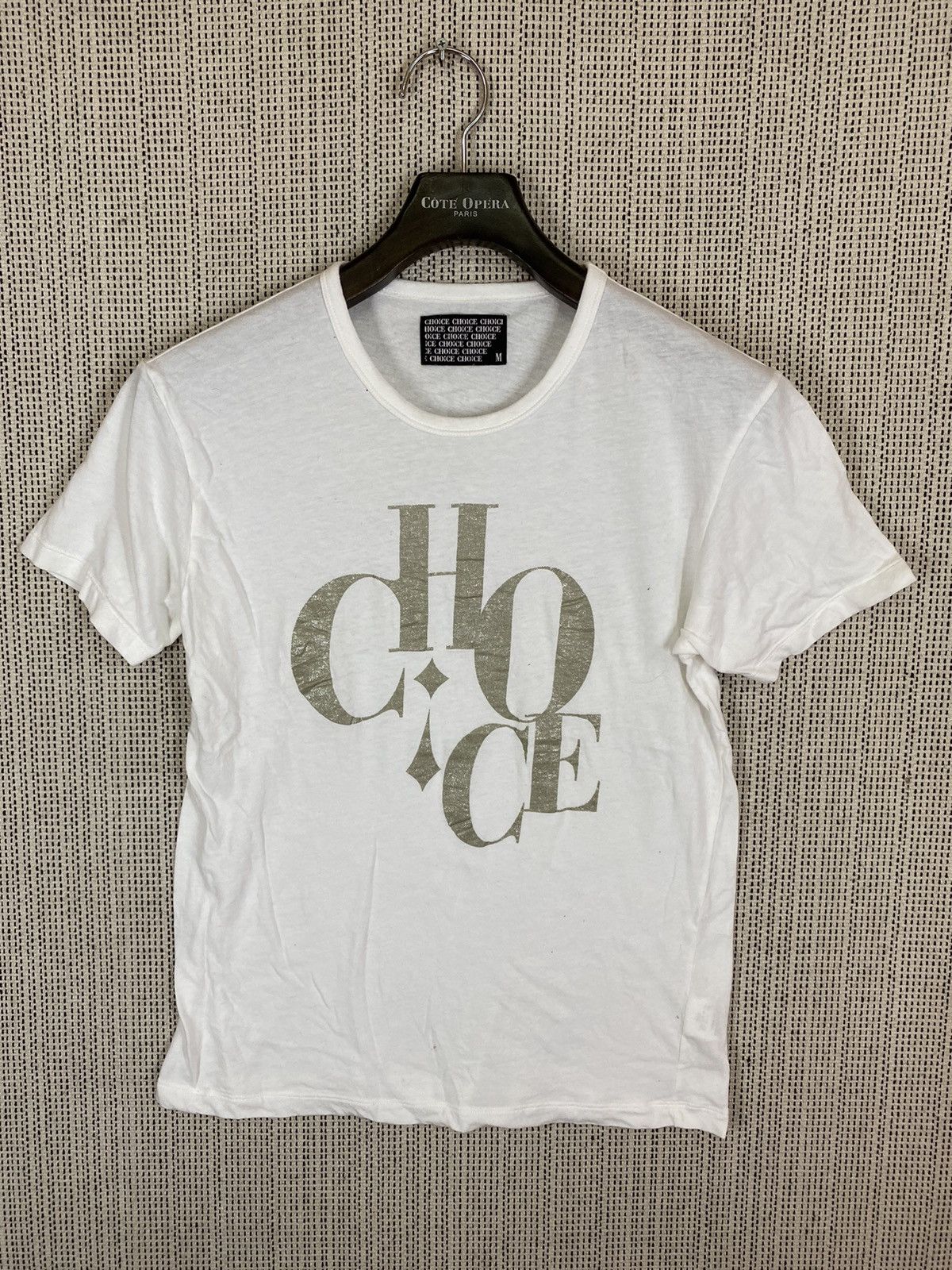 Japanese Brand × Vintage Japanase brand choice tshirt spellout Size US M / EU 48-50 / 2 - 1 Thumbnail