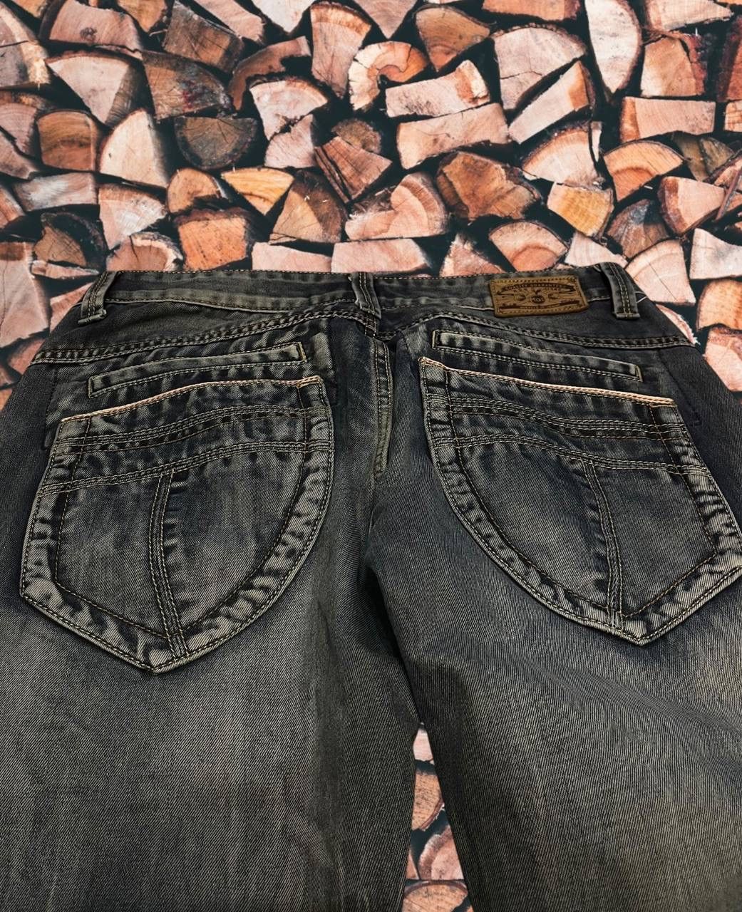 Japanese Brand × Vintage IfSixWasNine japanese Y2K Kapital style baggy jeans Size US 33 - 5 Thumbnail