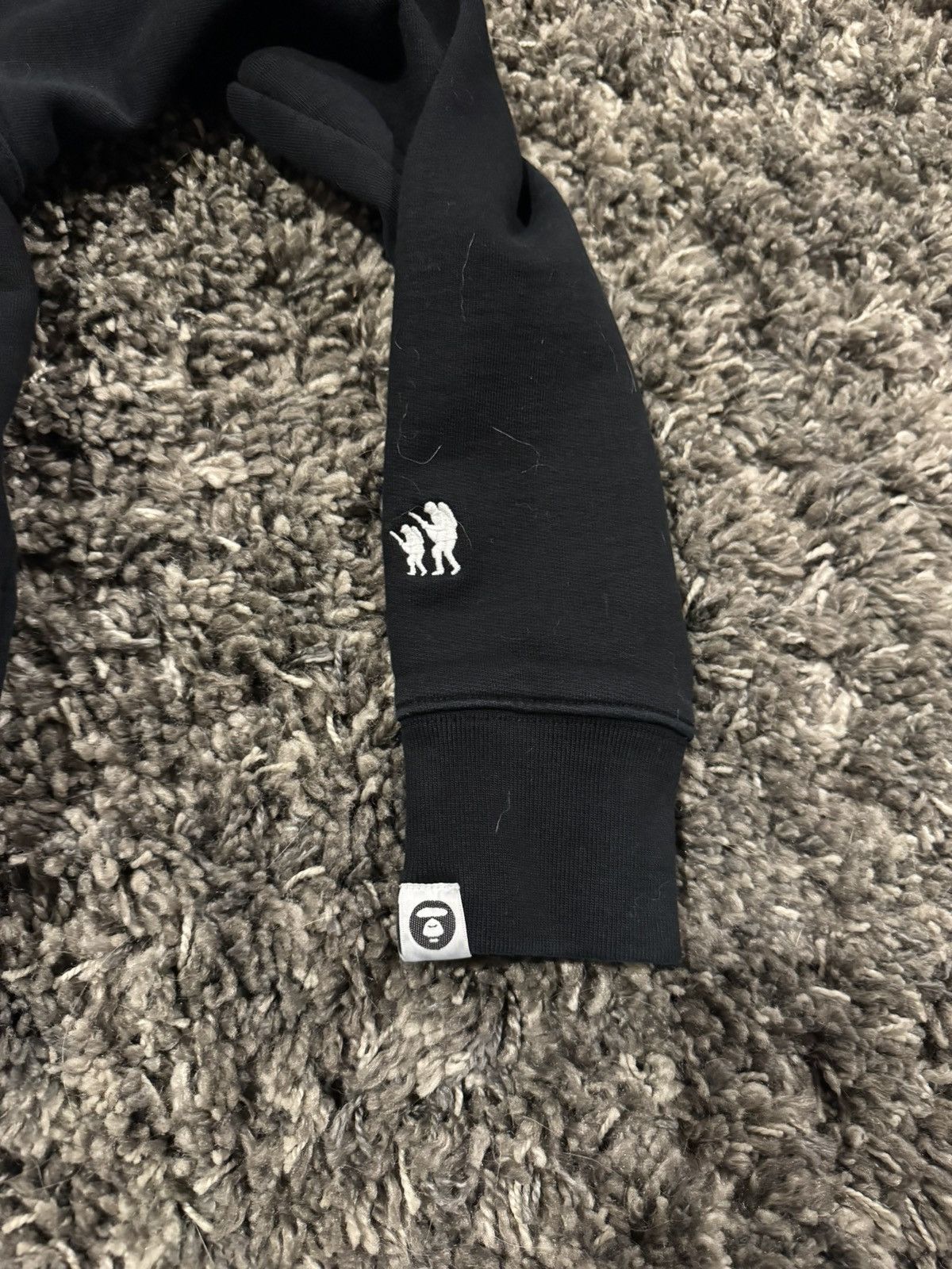 Aape Black Bape hoodie M Size US M / EU 48-50 / 2 - 4 Thumbnail