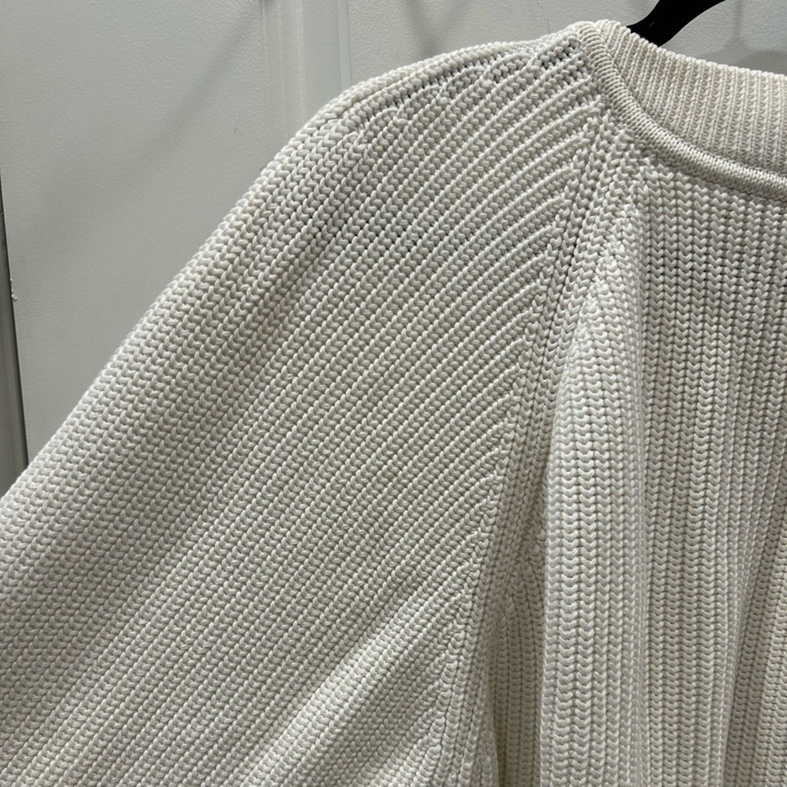 Chanel CHANEL CC Logo Button Low Gauge Knit Sweater Jumper 40 Cream Size L / US 10 / IT 46 - 9 Thumbnail