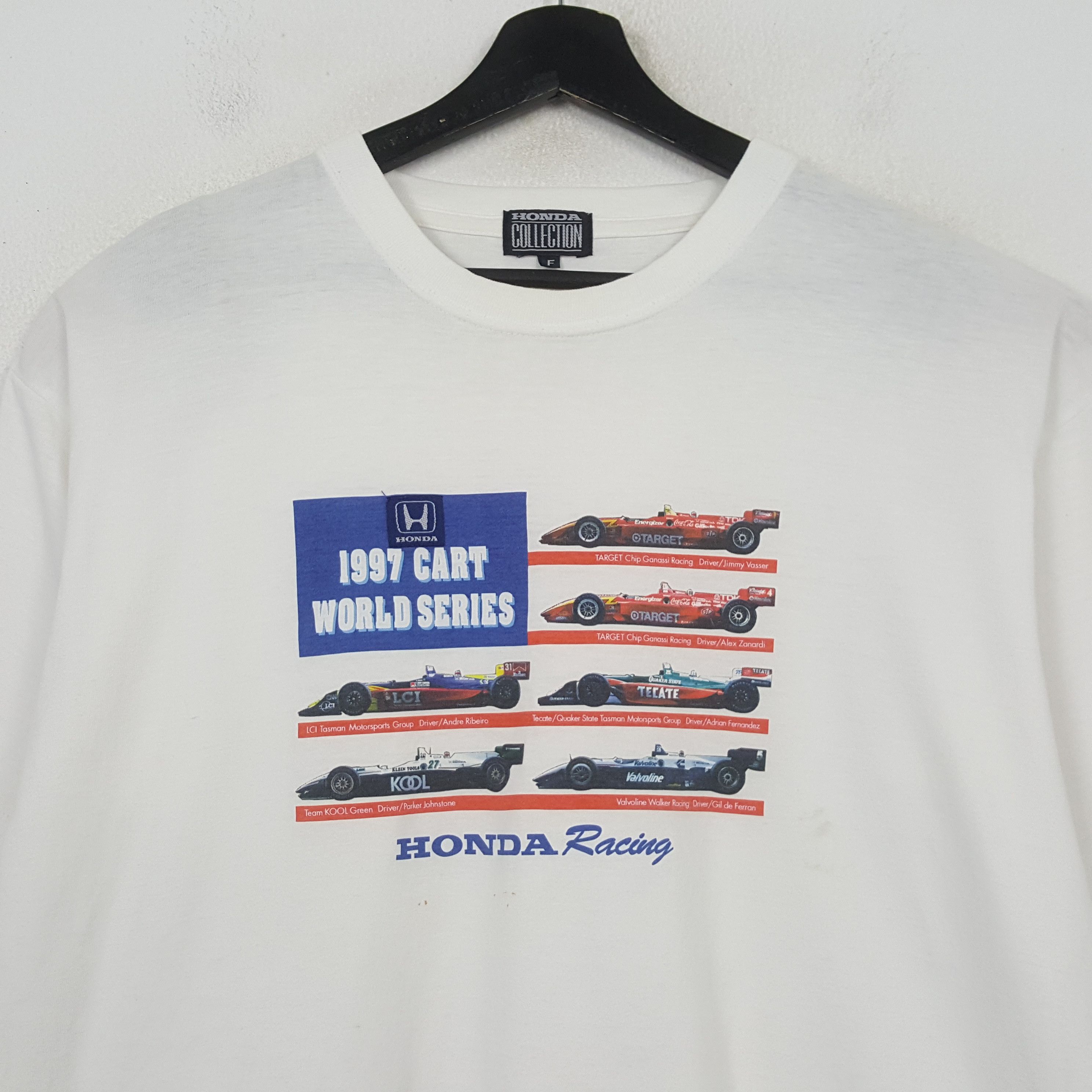 Honda Honda Racing 1997 Cart World Series Tshirt RR30 Size US L / EU 52-54 / 3 - 2 Thumbnail