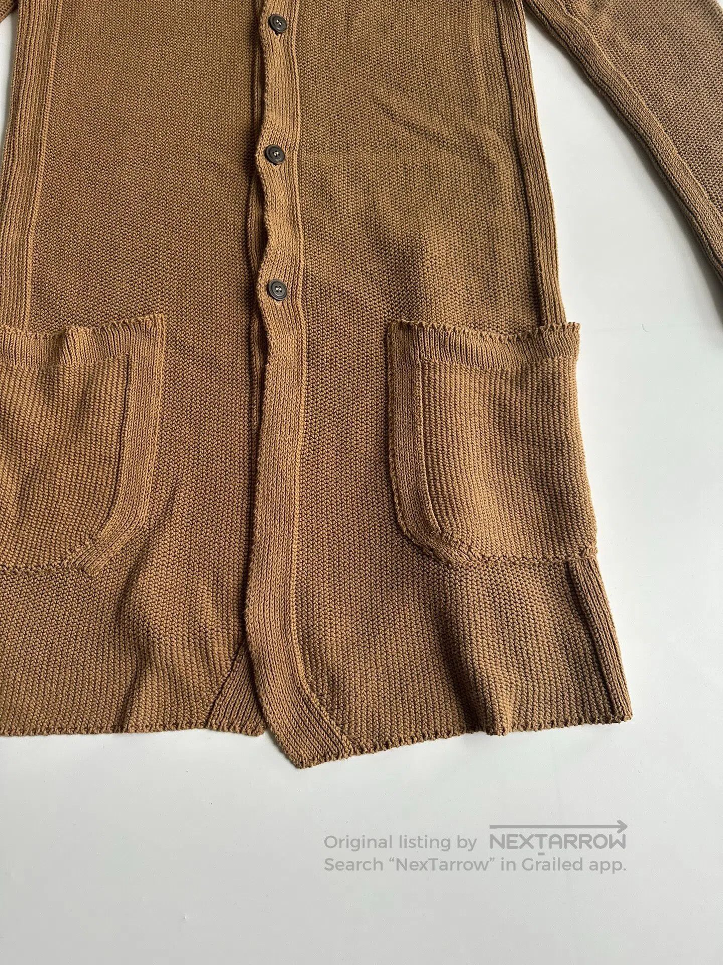 Dries Van Noten DRIES VAN NOTEN Leica period: Long robe, sweater, cardigan Size US L / EU 52-54 / 3 - 3 Thumbnail