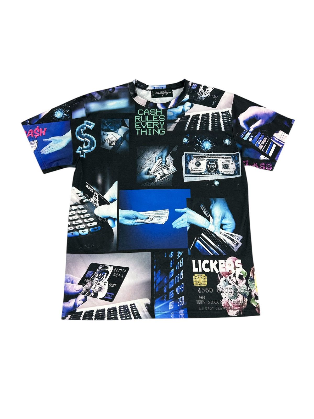 Japanese Brand Milk Boy Cash Rules Everything Jersey Shirt Size US L / EU 52-54 / 3 - 1 Thumbnail