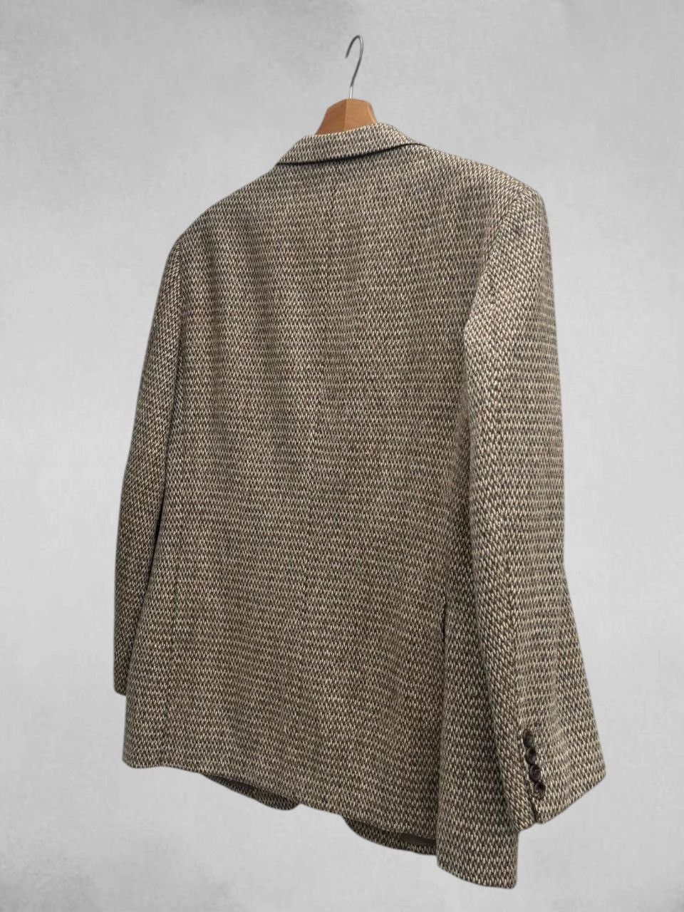 Burberry Vintage Burberrys Knitted Wool Jacket Size US M / EU 48-50 / 2 - 8 Thumbnail