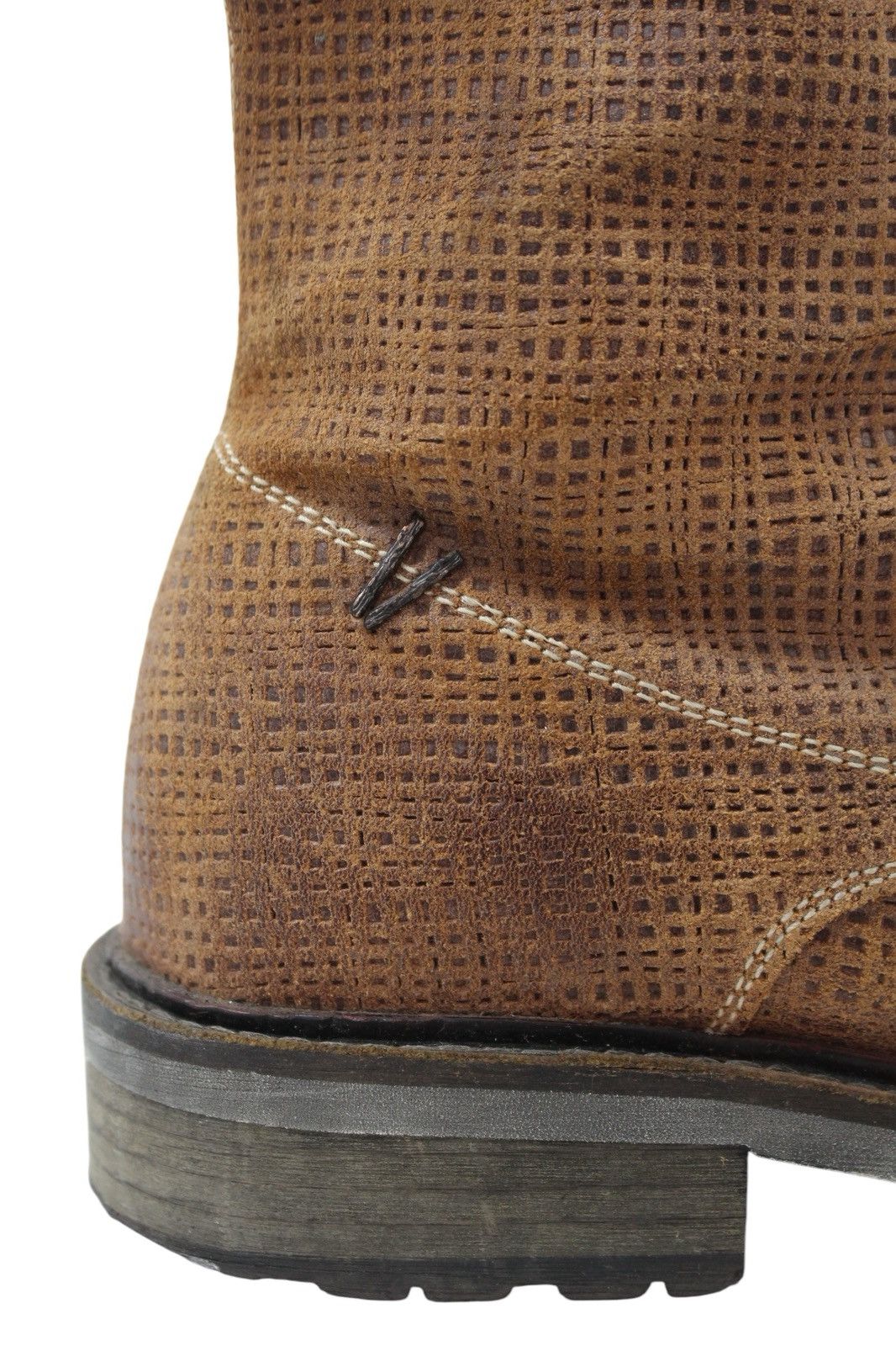 Leather × Vintage 2000S BUFFOLO SUEDE WORK BOOTS Size US 7.5 / EU 40-41 - 11 Thumbnail