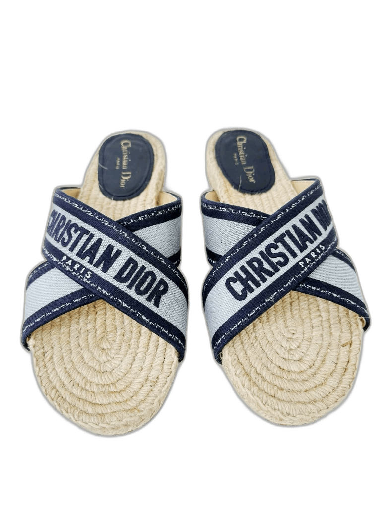 Dior Christian Dior Designer Slip-On Sandals Size US 10.5 / EU 43-44 - 1 Thumbnail