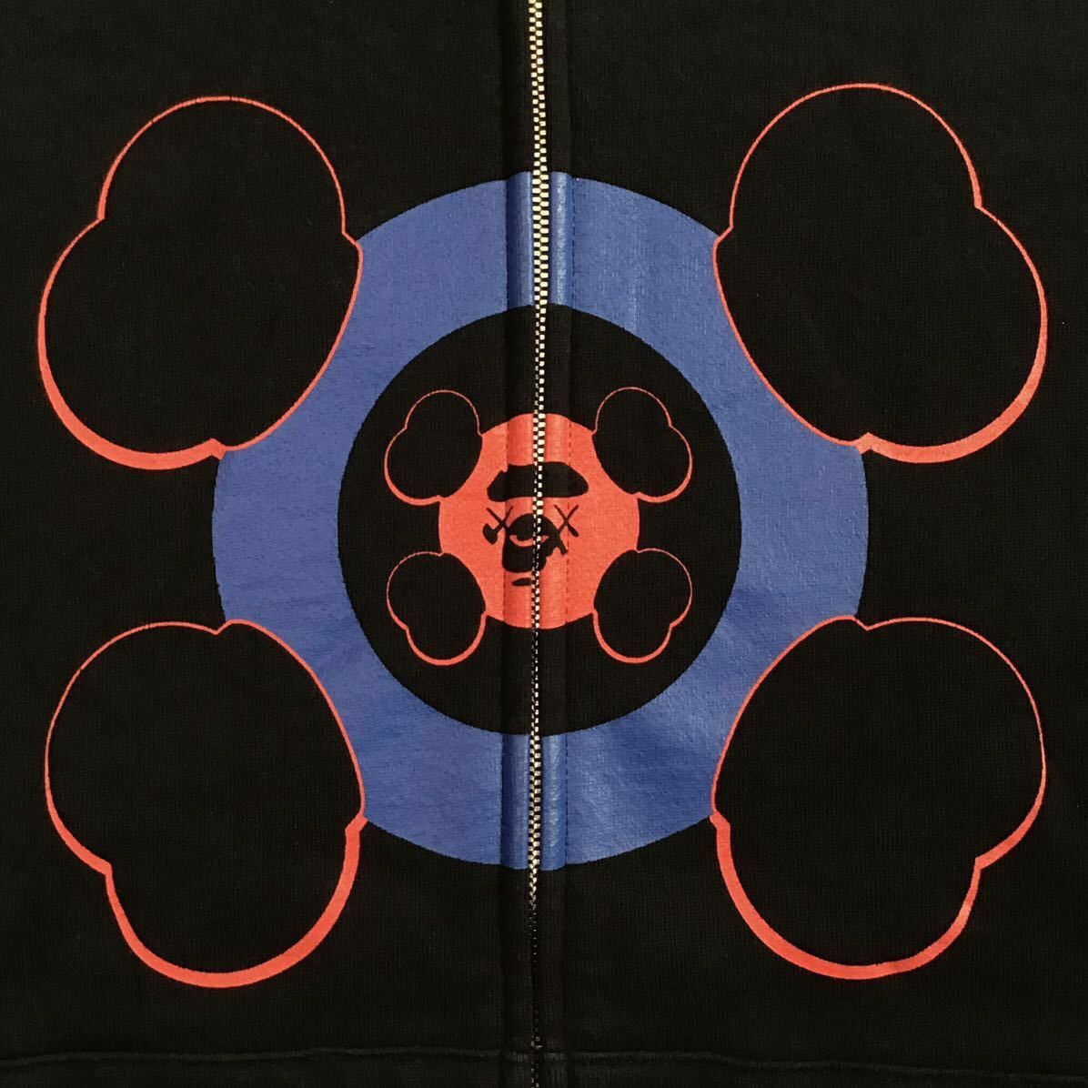 Bape × Kaws × Nigo BAPE × KAWS Target Logo full zip hoodie a bathing ape NIGO Size US L / EU 52-54 / 3 - 3 Thumbnail