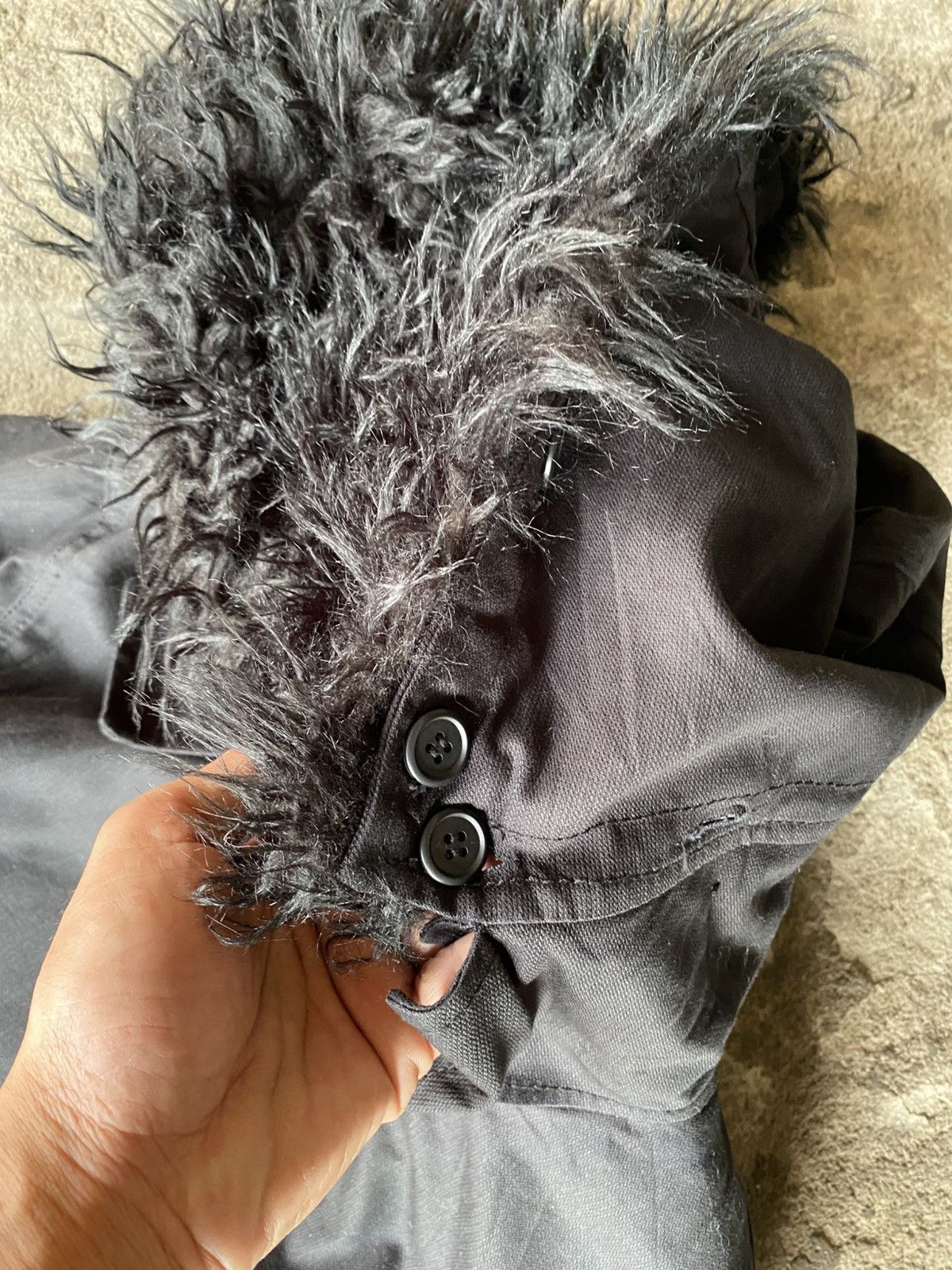 If Six Was Nine × Japanese Brand × PPFM PPFM Japanese Bindage Fur Hooded IfsixwasnineLGB Style Size US M / EU 48-50 / 2 - 3 Thumbnail