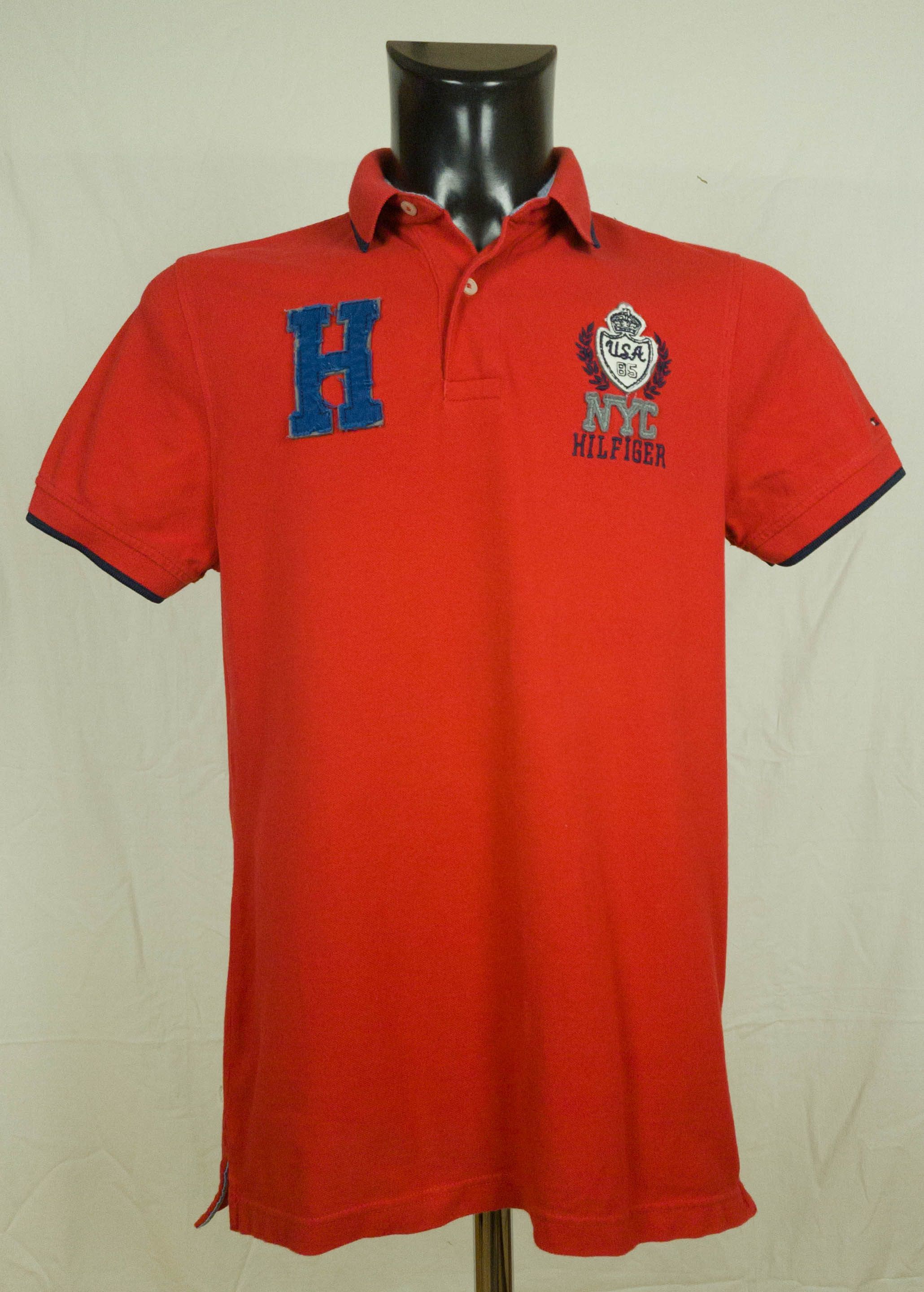 Tommy Hilfiger Tommy Hilfiger mens polo top cotton size M ( LABEL S) gc Size US M / EU 48-50 / 2 - 1 Thumbnail