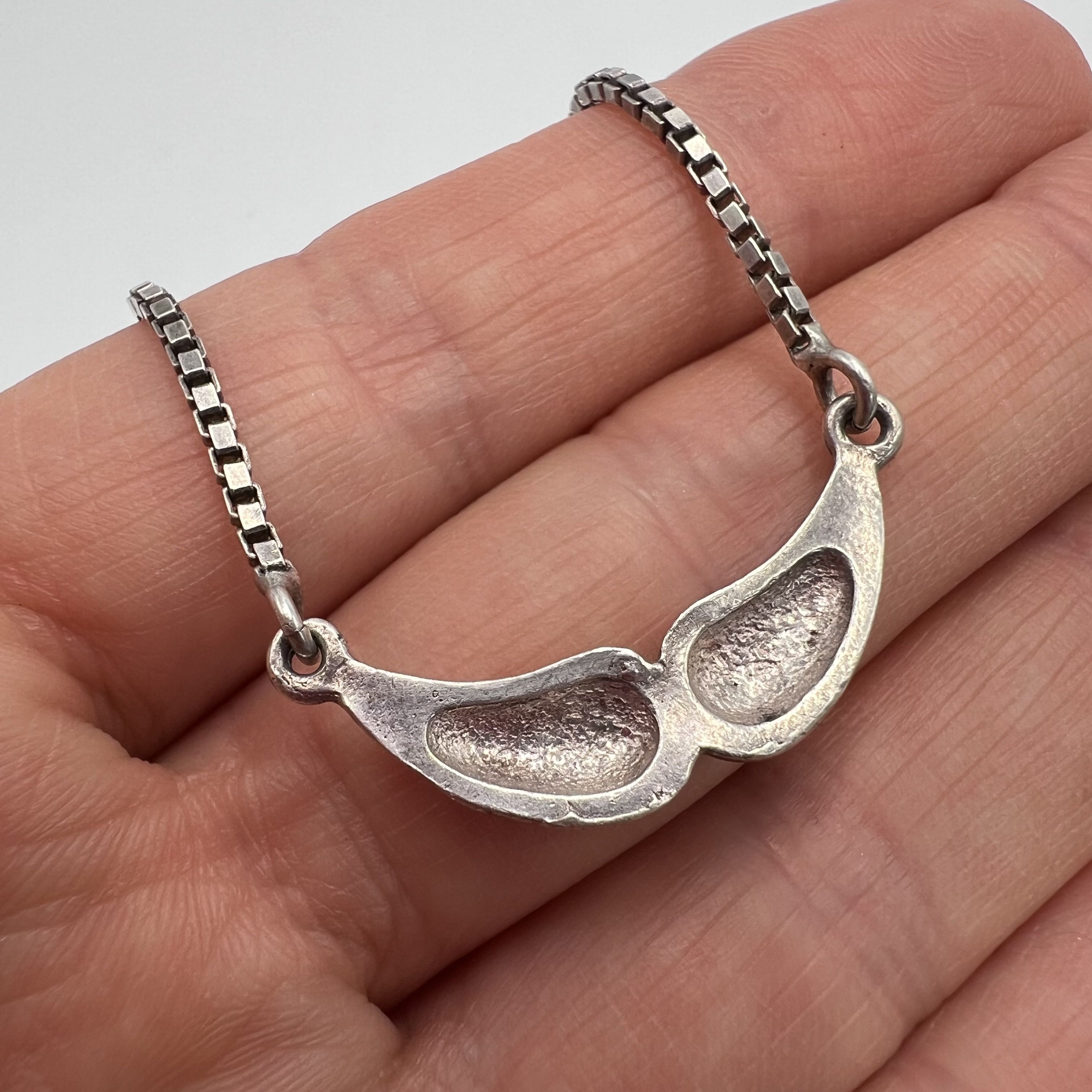 Vintage Vintage Necklace 925 Sterling Silver Italy Marked 8.04 gr Size ONE SIZE - 5 Thumbnail