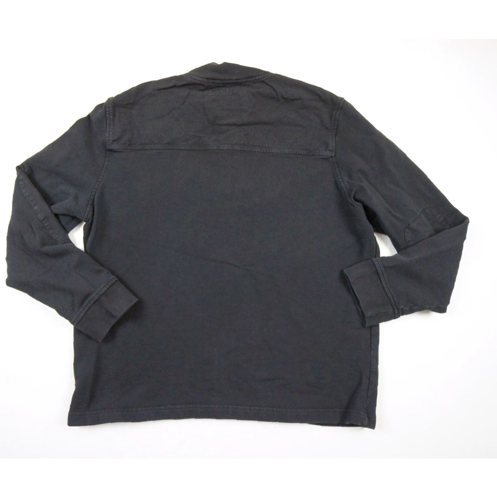 UNTUCKit UNTUCKit Men's Sweater Black XLarge Quarter Zip Pullover Wolfred Patch Preppy Size US XL / EU 56 / 4 - 4 Thumbnail