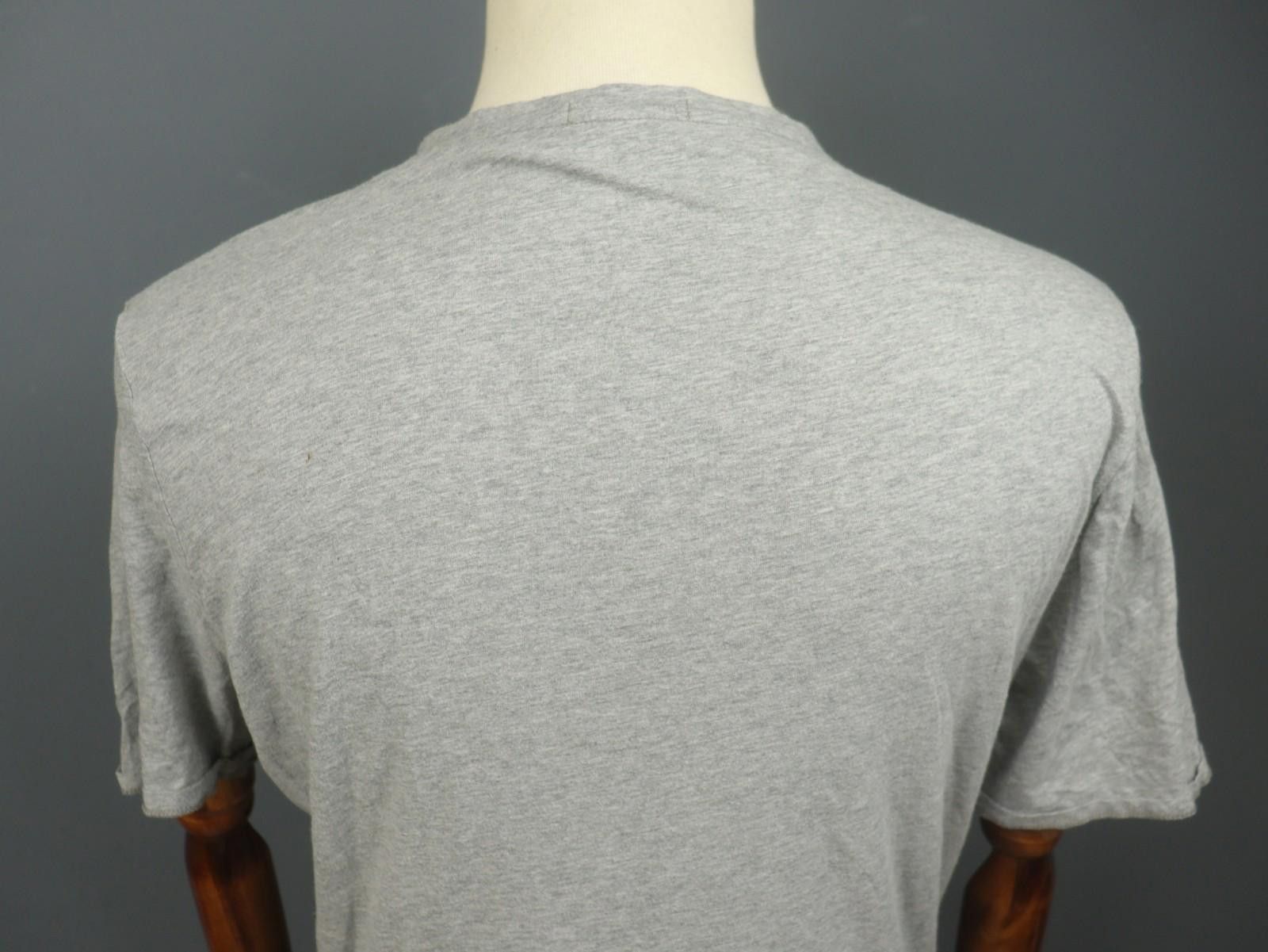 Burberry Burberry Brit Gray Cotton Round Pullover Tee Shirt Size XL Size US XL / EU 56 / 4 - 6 Thumbnail