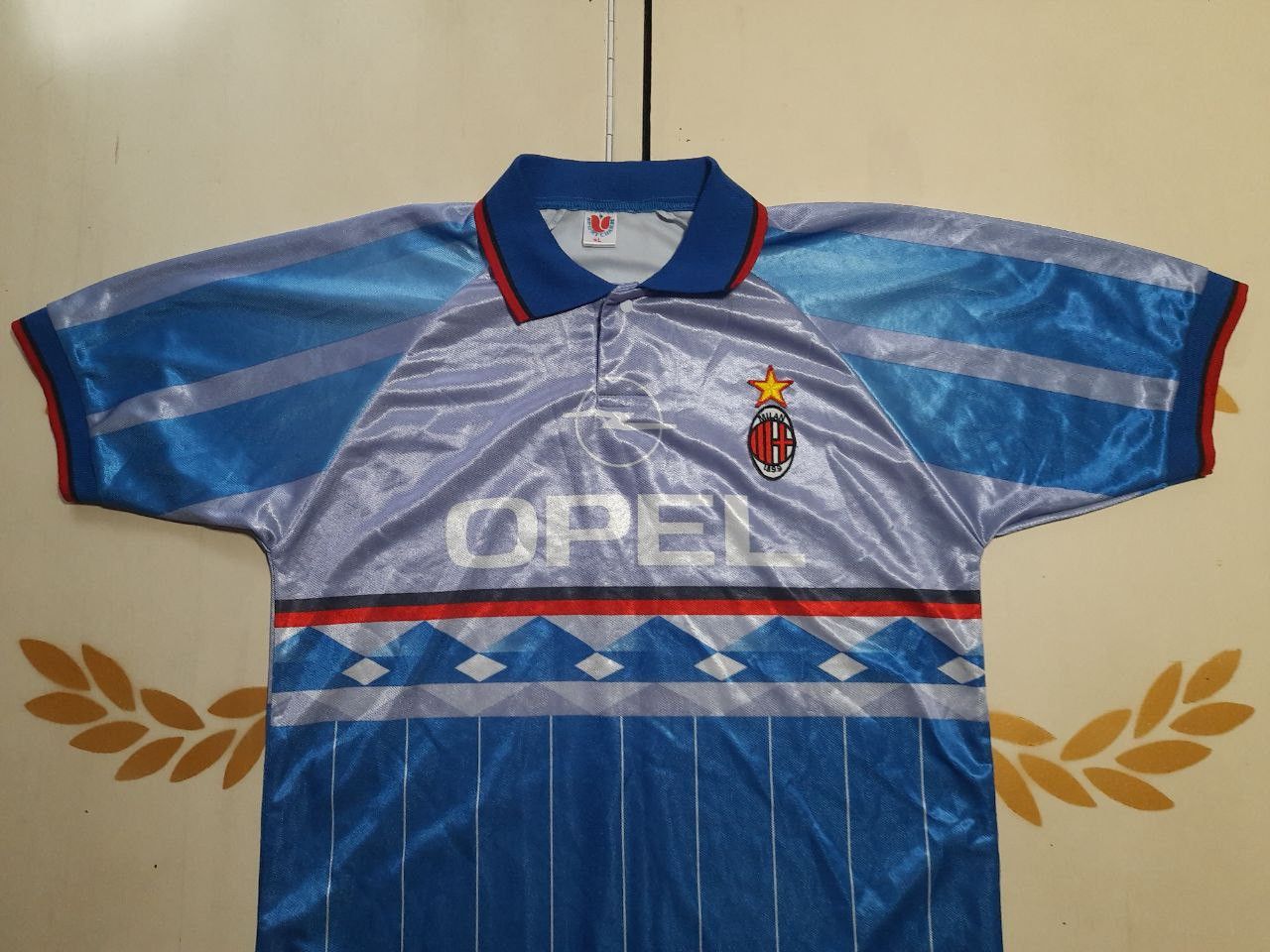Vintage Milan AC Fan Jersey 1995-1996 Vintage Size US XL / EU 56 / 4 - 3 Thumbnail