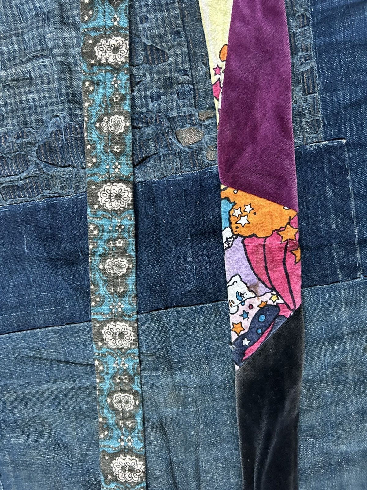 Kapital × Kapital Kountry Kapital patchwork Tie Size ONE SIZE - 3 Thumbnail