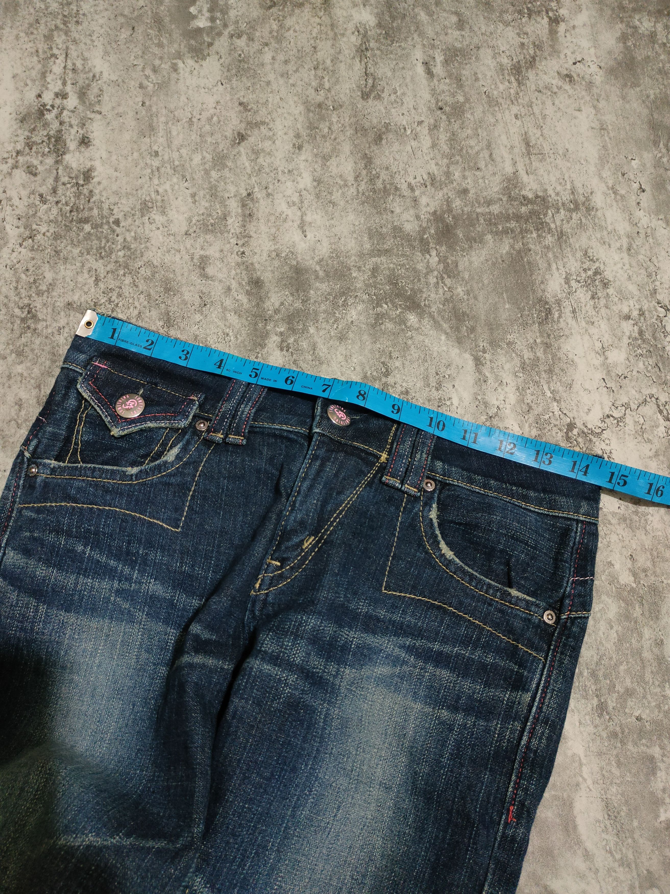 Tornado Mart Something Edwin Comme Ca Models Flare Jeans Size 29" - 15 Thumbnail