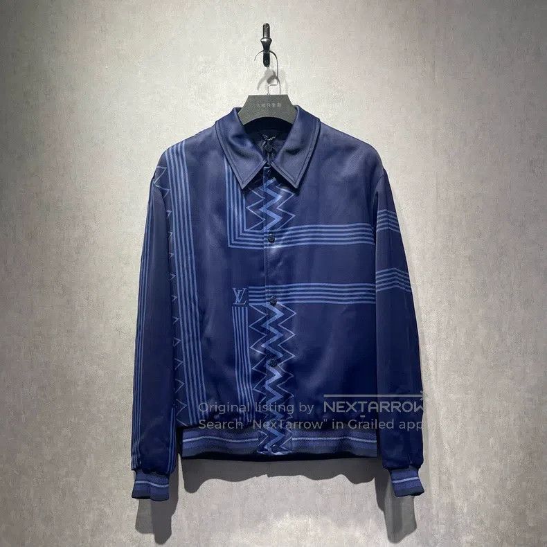 Louis Vuitton Louis Vuitton Striped graphic print jacket Size US M / EU 48-50 / 2 - 1 Thumbnail