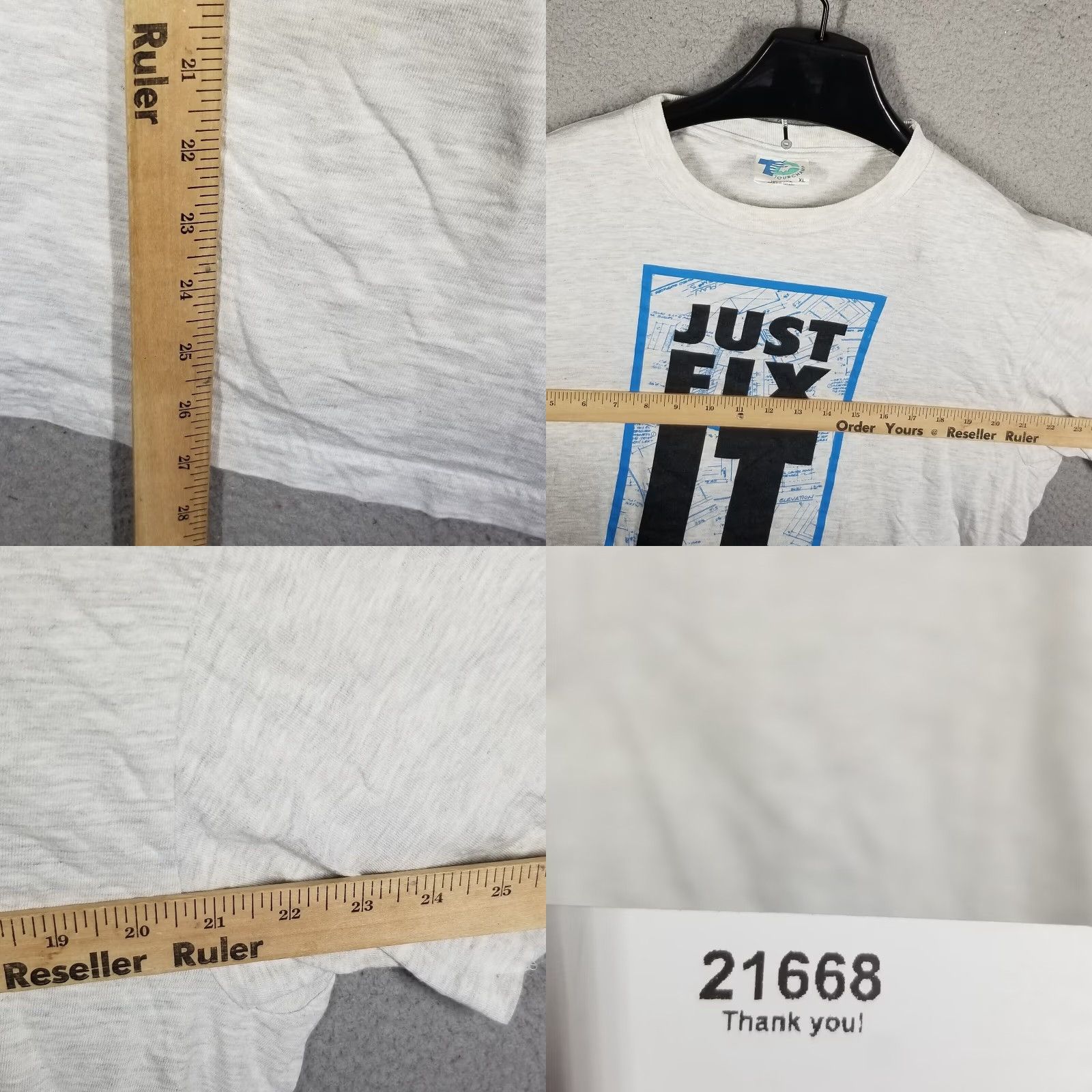 Vintage VINTAGE Stanley Desantis 90s TV Show Home Improvement Graphic T-Shirt Adult XL White Mens Size US XL / EU 56 / 4 - 8 Thumbnail