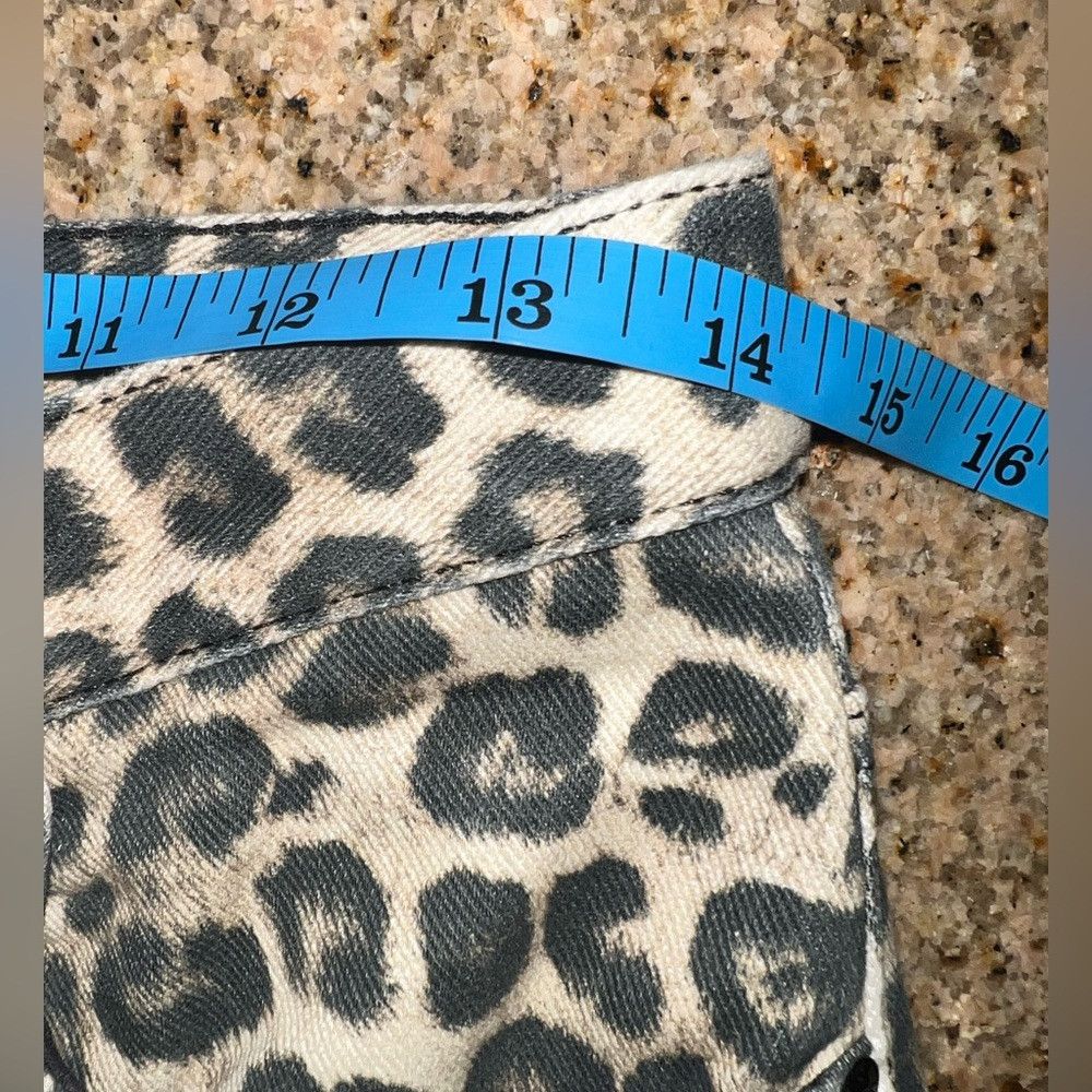 The Kooples The Kooples Leopard Print High Rise Straight Jeans Size 27 Size 27" / US 4 / IT 40 - 7 Thumbnail