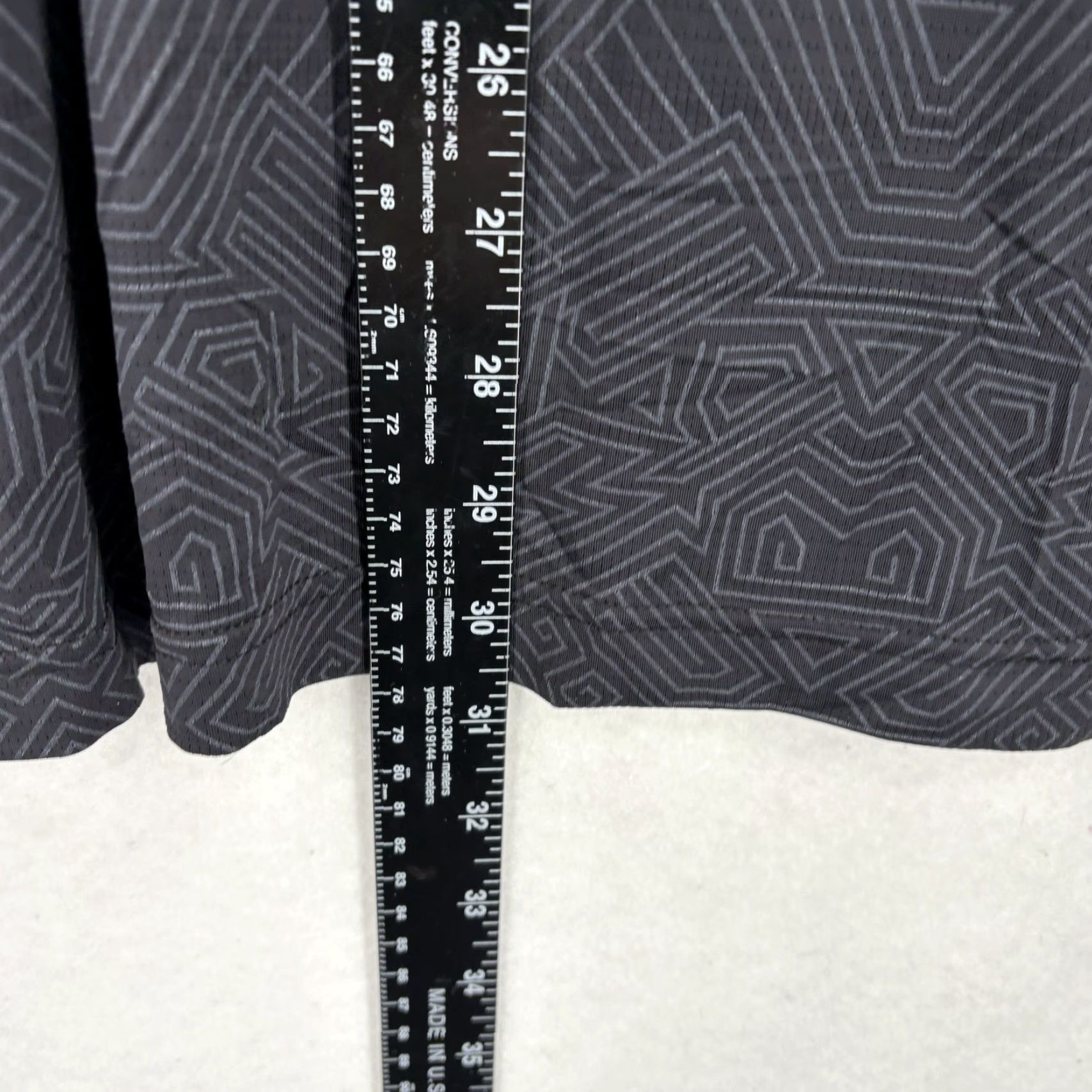 Vintage Druids Golf Polo Shirt Mens XL Black Geometric Stretch Performance Casual Travel Shirt Polo Mens XL Black Geometric Stretch Performance Travel Size US XL / EU 56 / 4 - 7 Thumbnail
