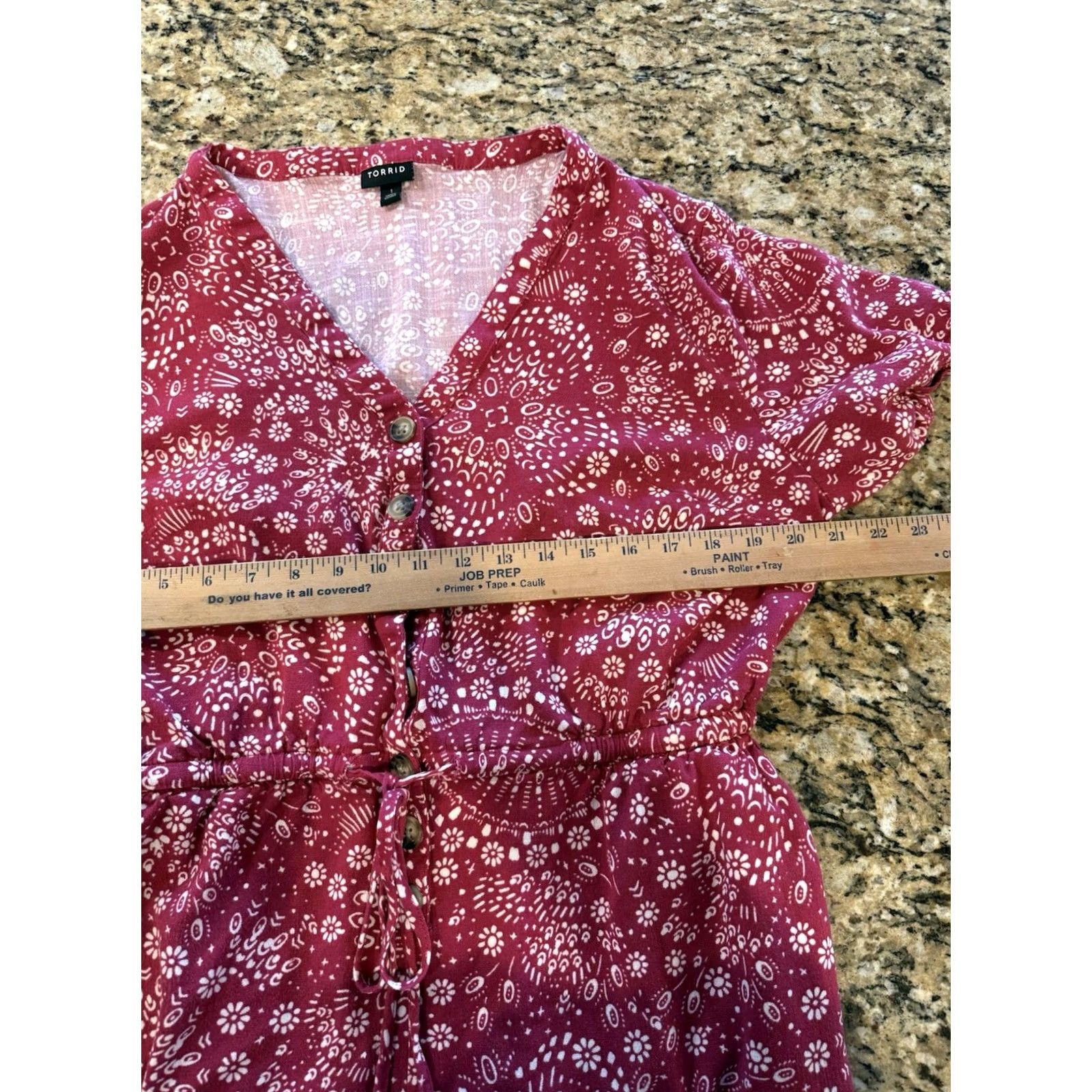 Torrid Torrid Romper Shirt? Wait. Size 40" / US 18 - 7 Thumbnail