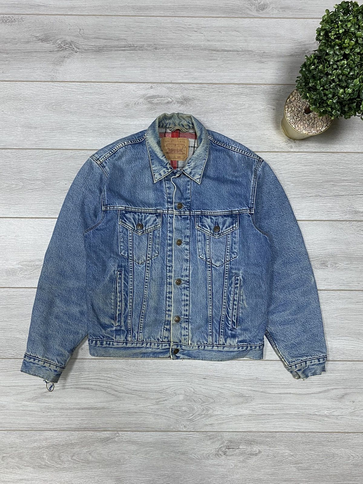 Levi's Levi’s vintage denim jacket buttons Size US M / EU 48-50 / 2 - 2 Thumbnail