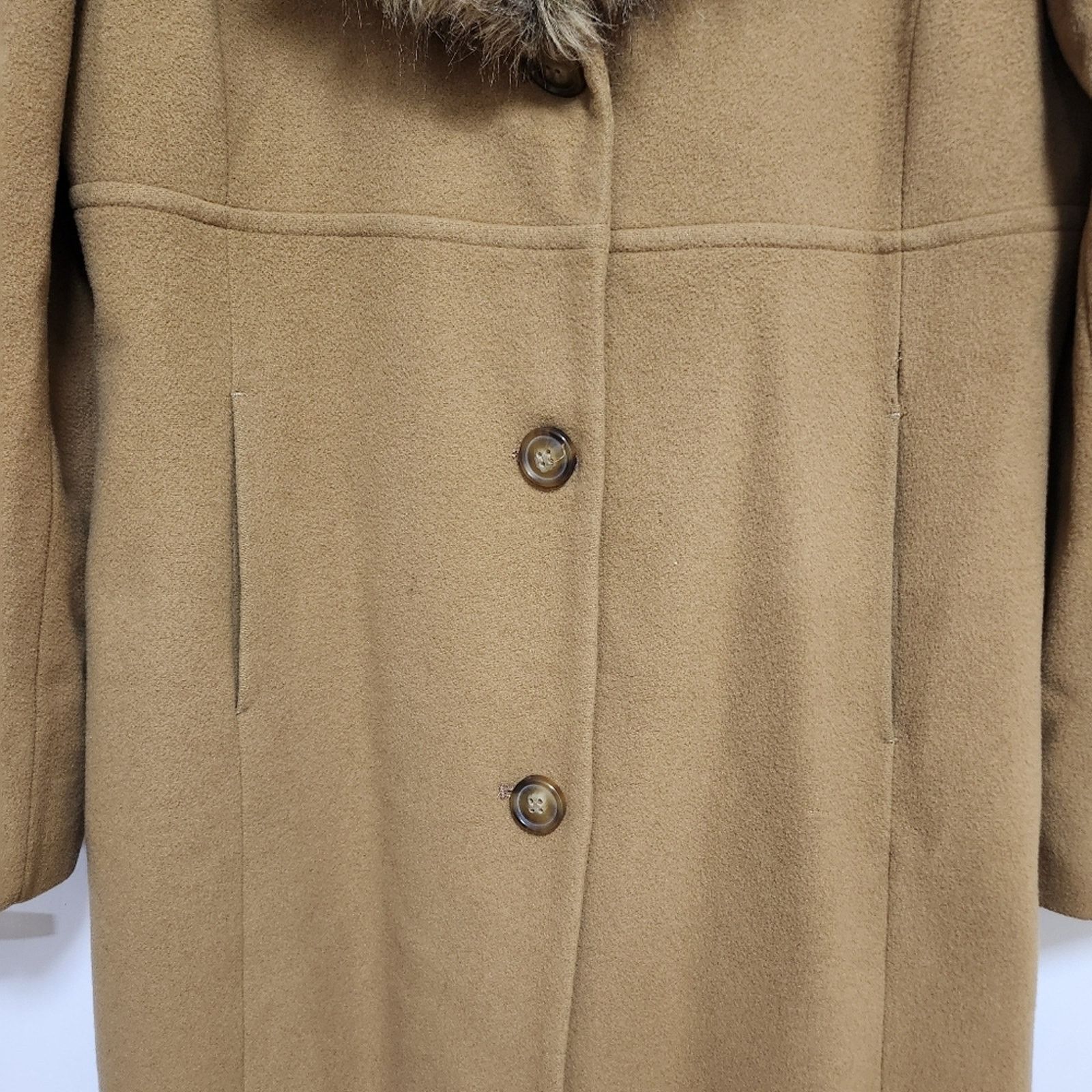 Jones New York Jones New York Faux Fur winter Coat Size XL / US 12-14 / IT 48-50 - 3 Thumbnail