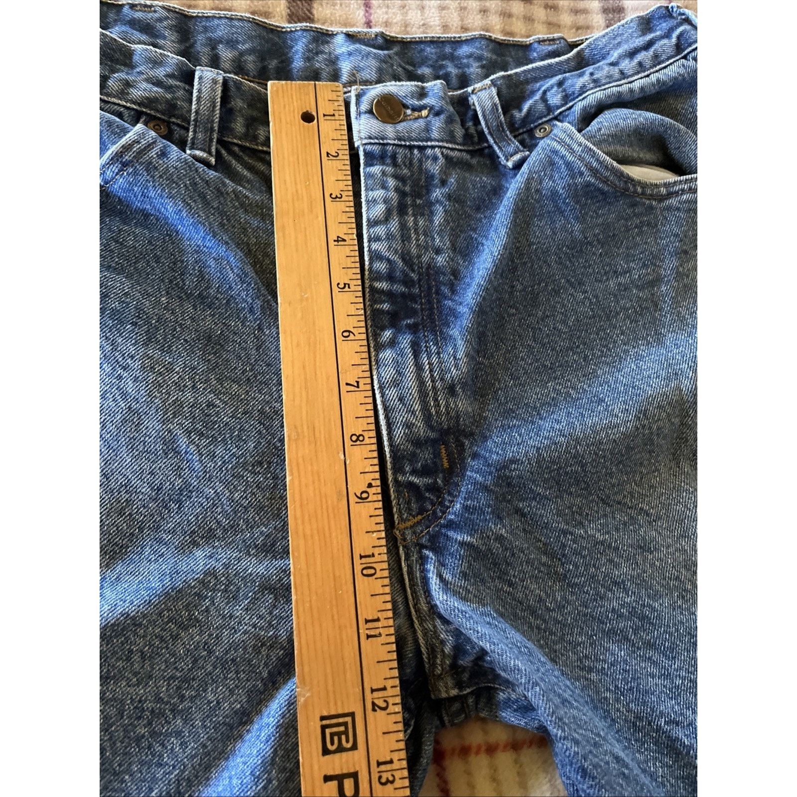 Carhartt Carhartt Jeans Men’s 35x27 Relaxed Fit Denim Blue Med Wash Size US 35 - 10 Thumbnail