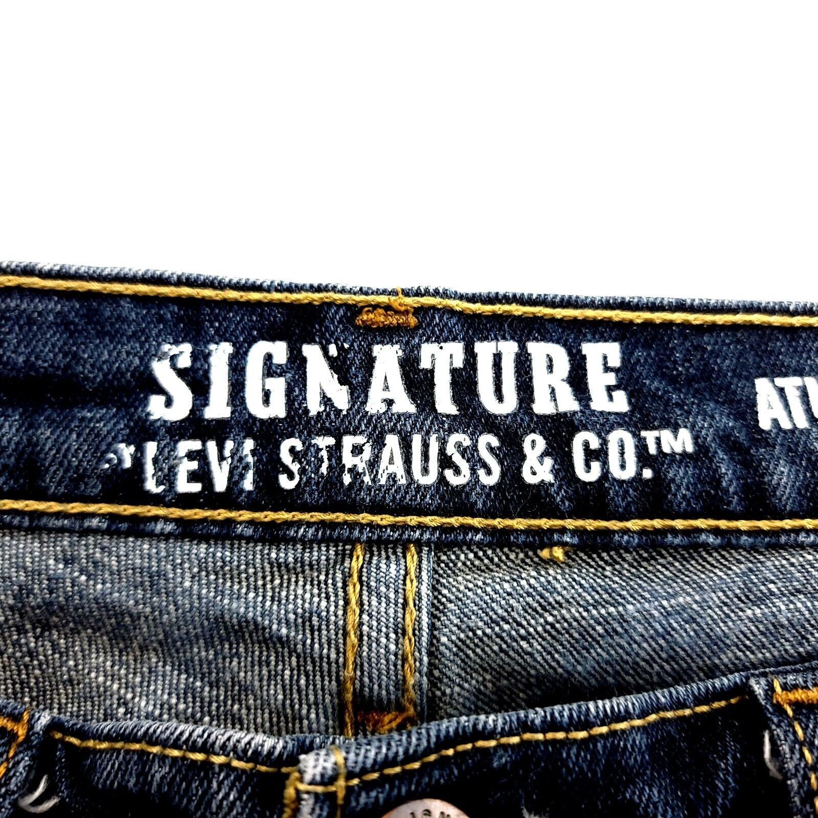Levi's Levi's Signature Athletic Denim Cotton Denim Low Rise Whiske Size US 30 / EU 46 - 4 Thumbnail