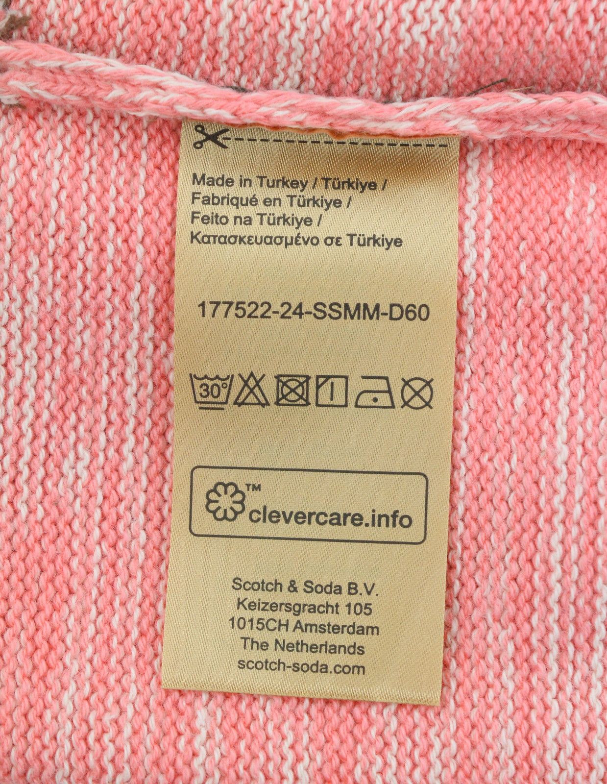 Scotch & Soda M Colorblock Melange Pattern Button Up Cardigan 91039 Size US M / EU 48-50 / 2 - 8 Thumbnail