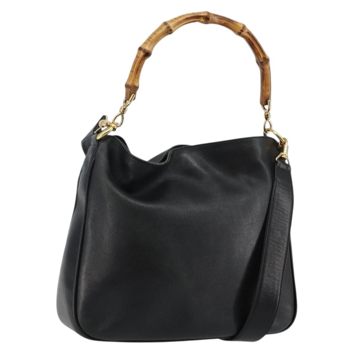 Gucci Gucci Diana NM Bamboo Shoulder Bag Leather Size ONE SIZE - 1 Thumbnail