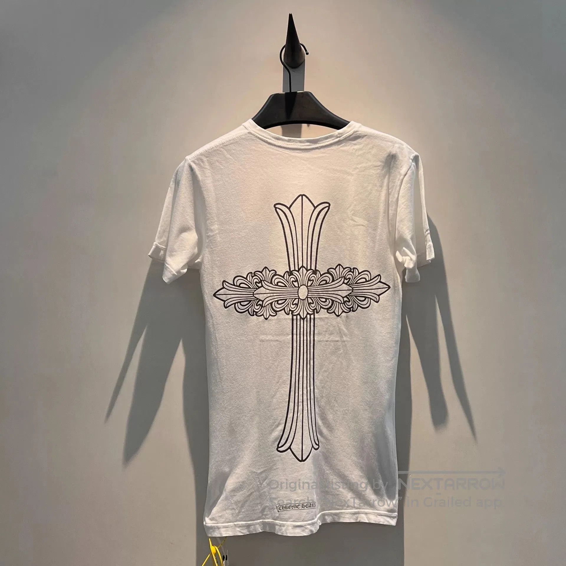 Chrome Hearts chrome hearts white cross short sleeve t. Size US S / EU 44-46 / 1 - 2 Thumbnail