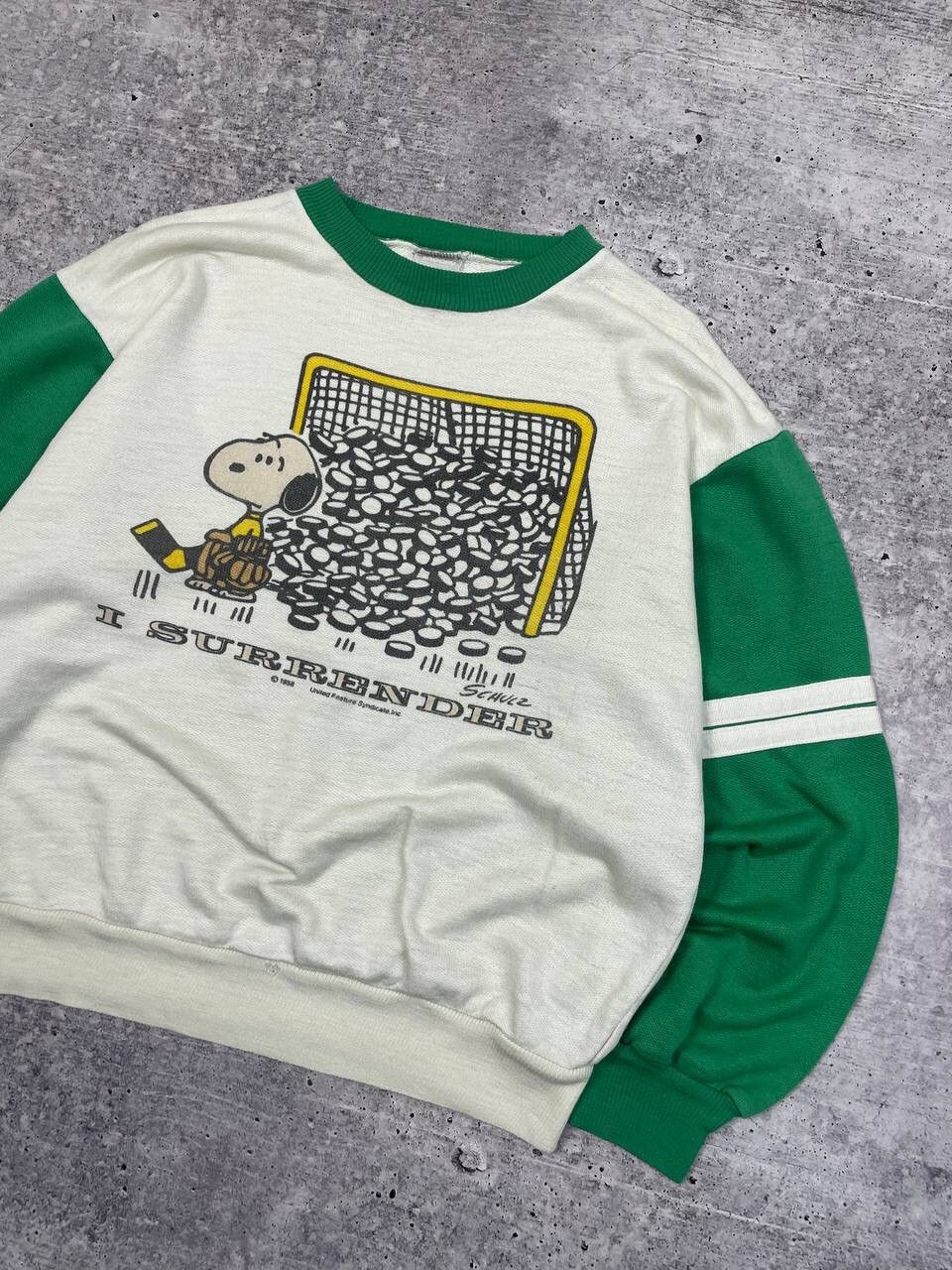 Vintage Vintage Snoopy Peanuts I Surrender Sweatshirt Y2K Size US M / EU 48-50 / 2 - 3 Thumbnail