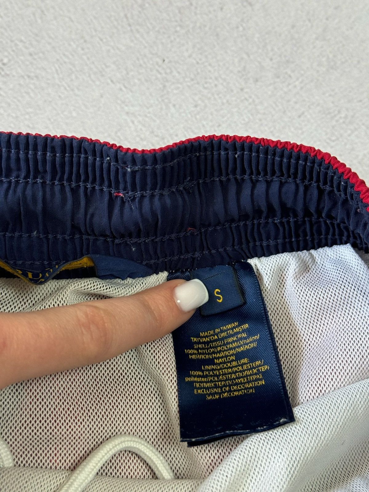 Polo Ralph Lauren × Vintage Polo Ralph Lauren Shorts Mini Logo Swim Mens S Size Size US 30 / EU 46 - 10 Thumbnail