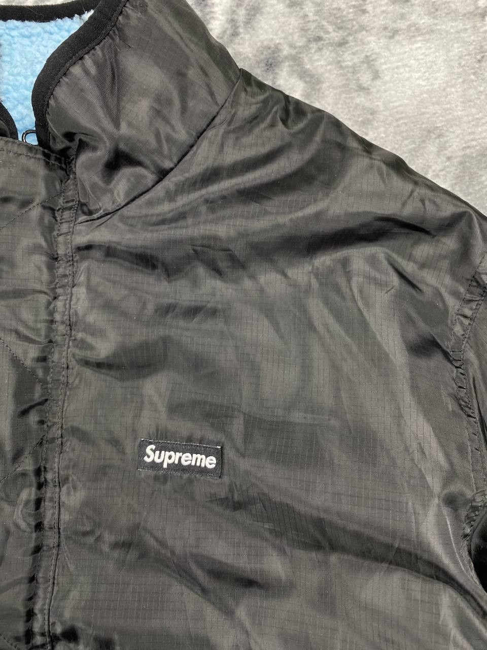 Supreme Supreme Reversible Bandana Fleece Jacket Men Size M Blue Size US M / EU 48-50 / 2 - 10 Thumbnail