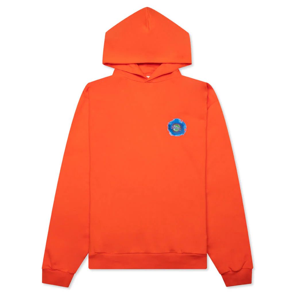 Marni o1mle1025 Sunset Logo Hoodie in Orange Size US L / EU 52-54 / 3 - 1 Thumbnail