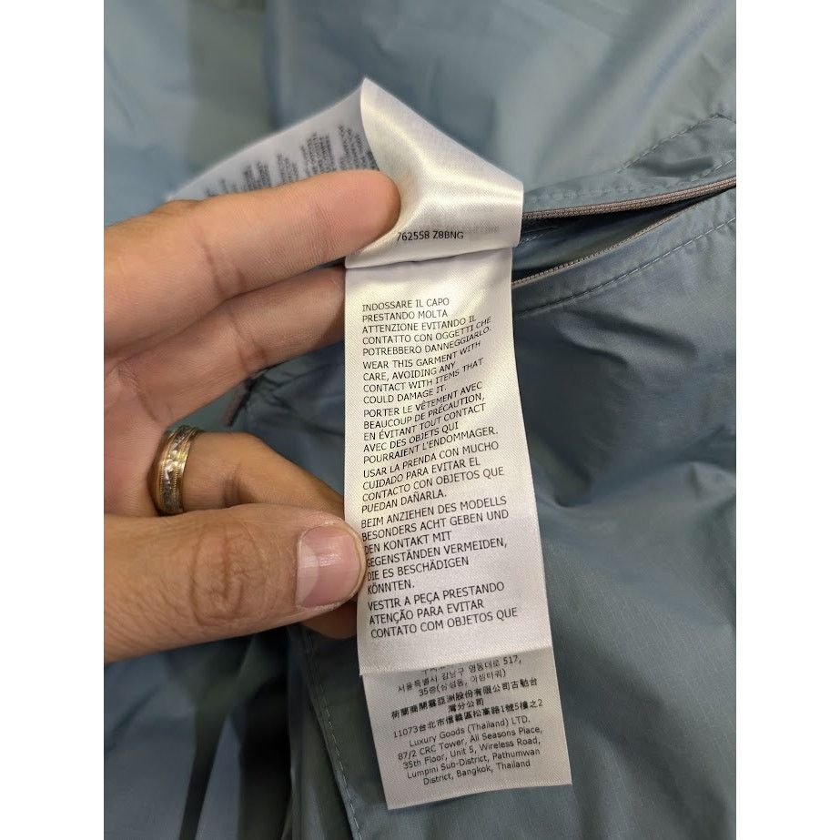 Gucci o1rshd1 Micro Nylon Ripstop Down Blouson Jacket in Blueish Size US L / EU 52-54 / 3 - 19 Thumbnail