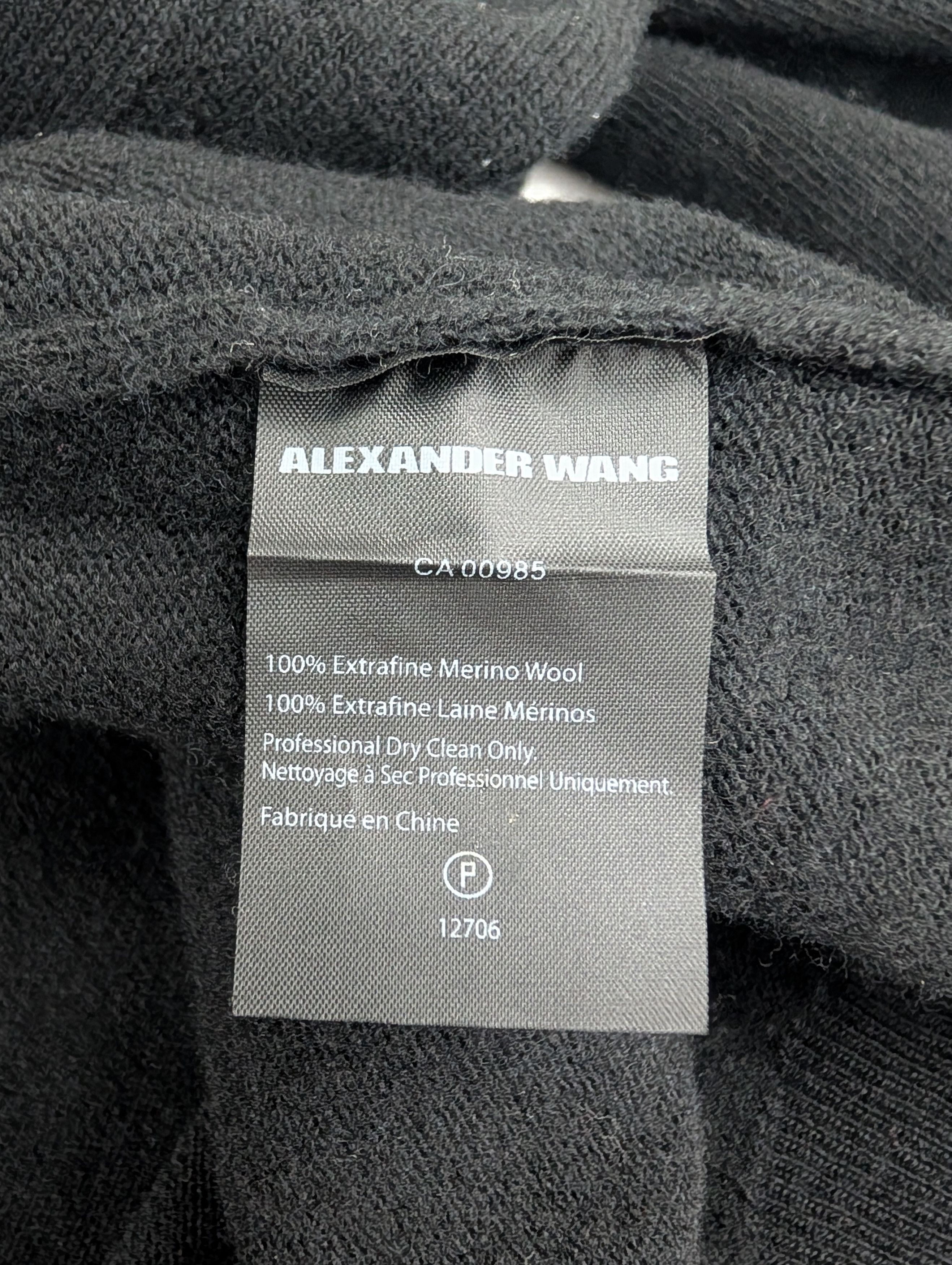 Alexander Wang Black Cardigan Size US XS / EU 42 / 0 - 5 Thumbnail