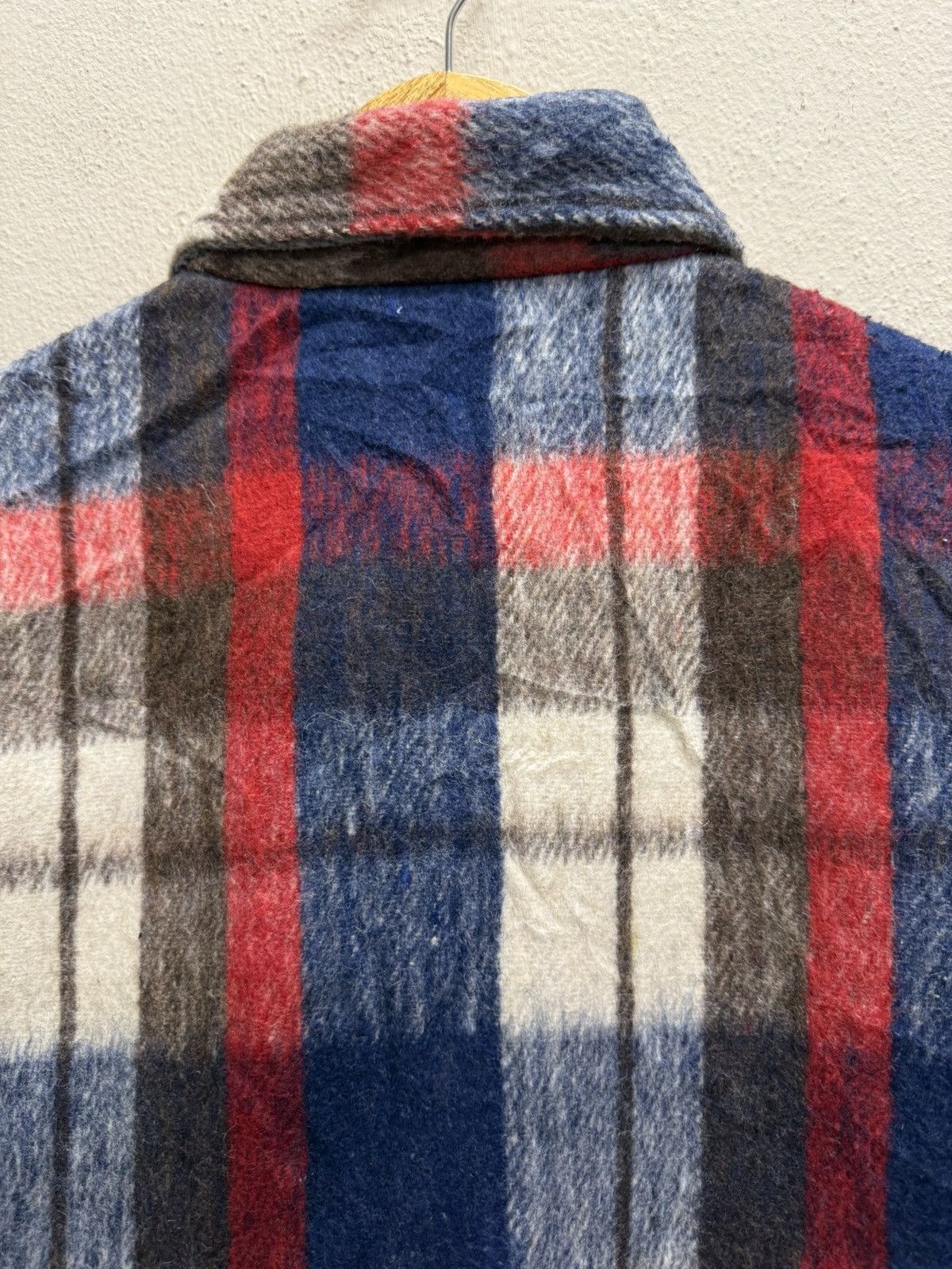 CPO Vintage 70s C.P.O Montgomery Ward Wool Flanel ButtonUp Shirt Size US S / EU 44-46 / 1 - 12 Thumbnail