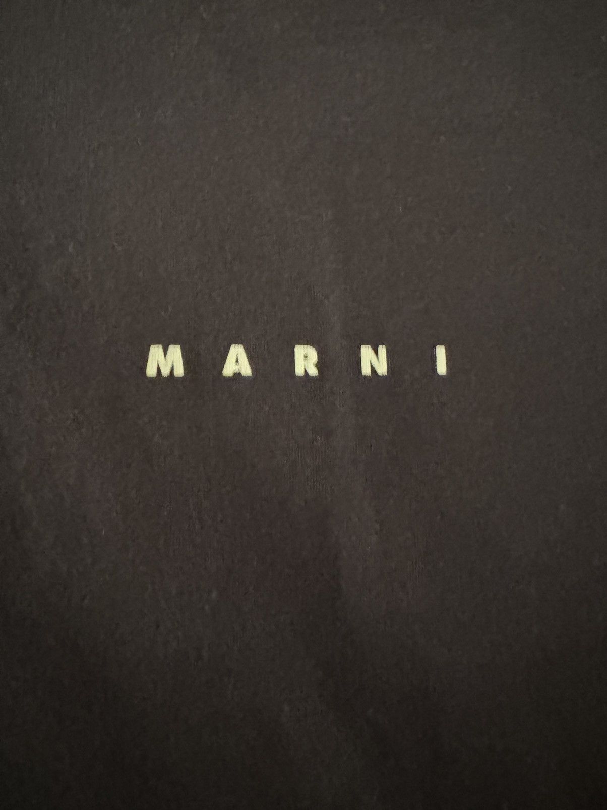 Marni Marni Box Logo T shirt Size US L / EU 52-54 / 3 - 2 Thumbnail
