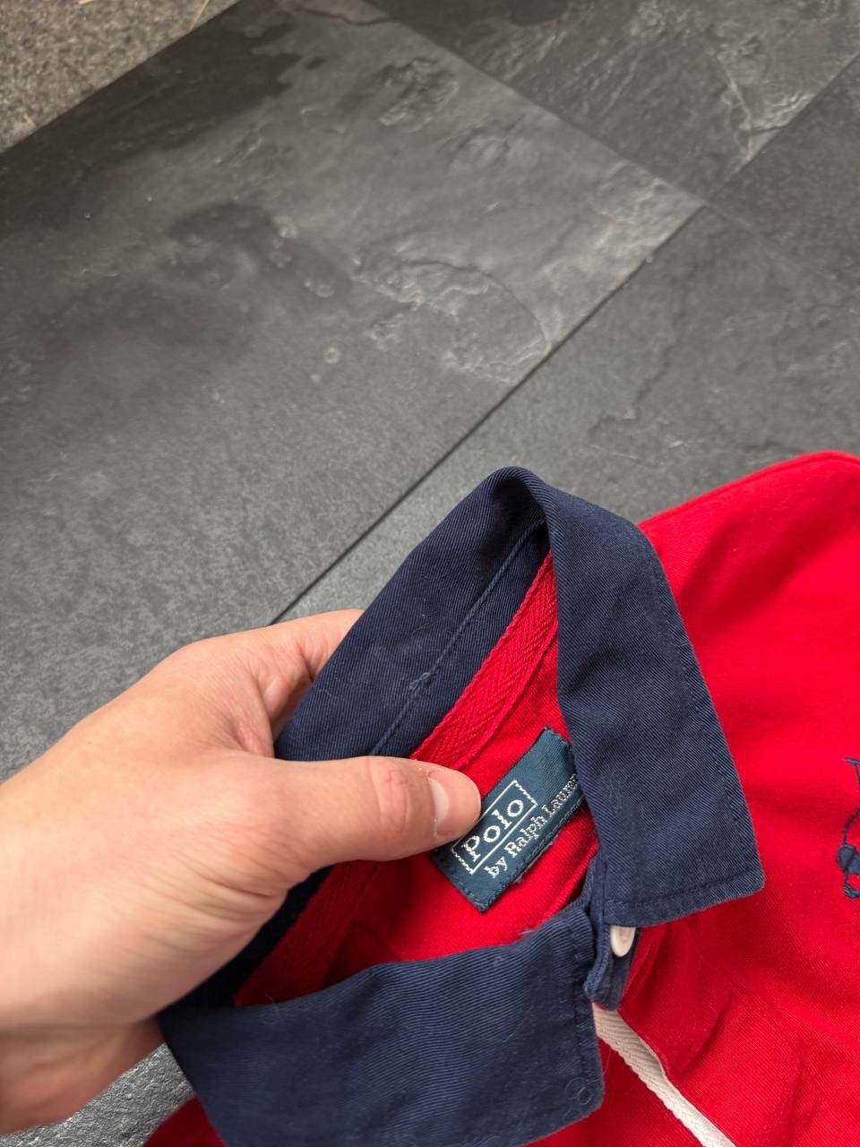 Polo Ralph Lauren Vintage Polo Ralph Lauren USA Big logo 3 long sleeve Size US S / EU 44-46 / 1 - 7 Thumbnail