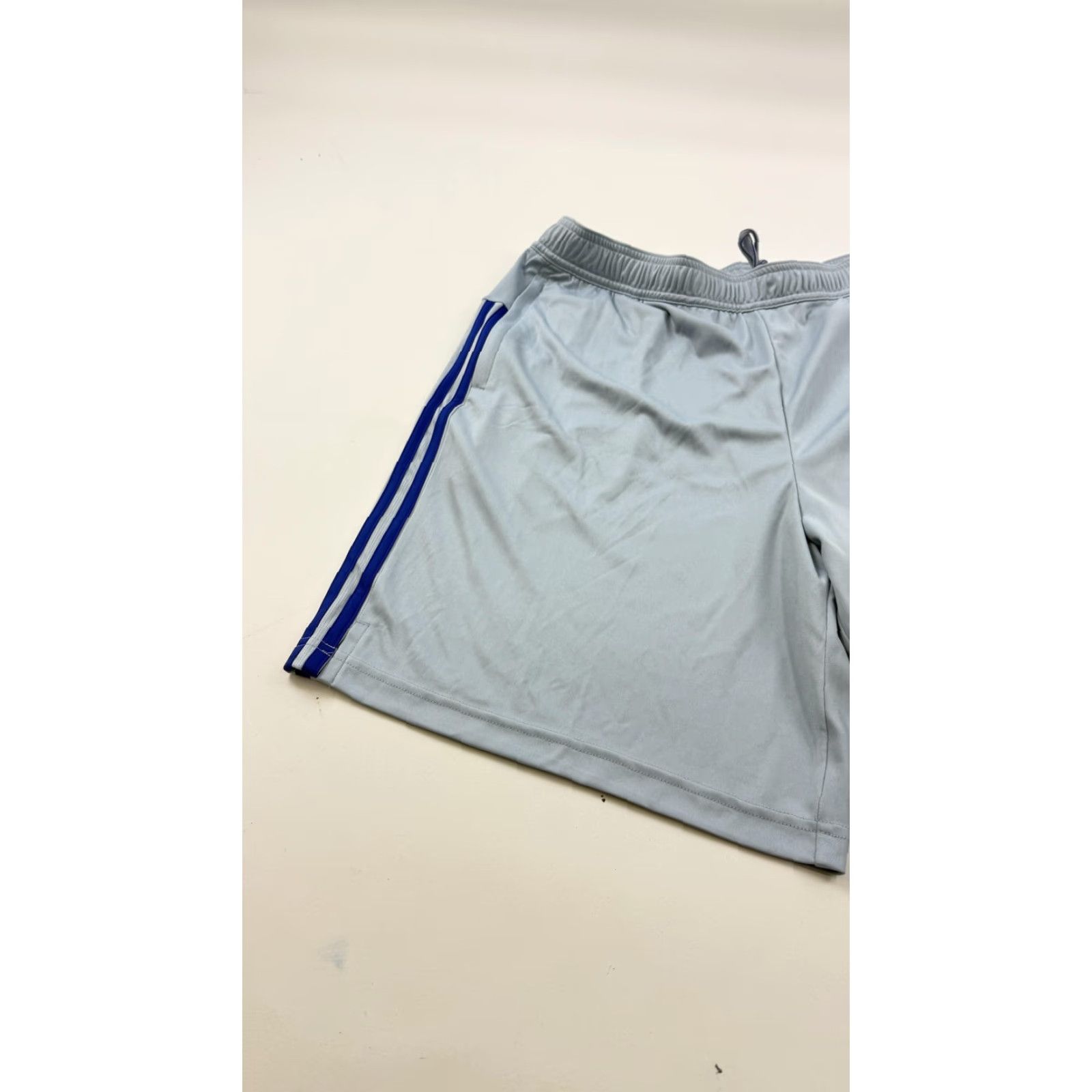 Adidas Adidas Shorts Mens XL Light Blue M Stripe Short 3-Stripes Athletic Gym Training Size US 36 / EU 52 - 3 Thumbnail