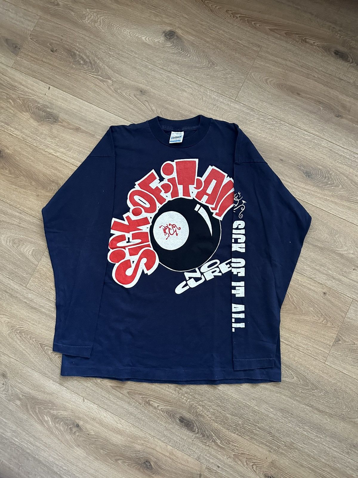 Band Tees 🔥VINTAGE VERY RARE SICK OF IT ALL 90’S LONG SLEVEE🔥 Size US XL / EU 56 / 4 - 1 Thumbnail