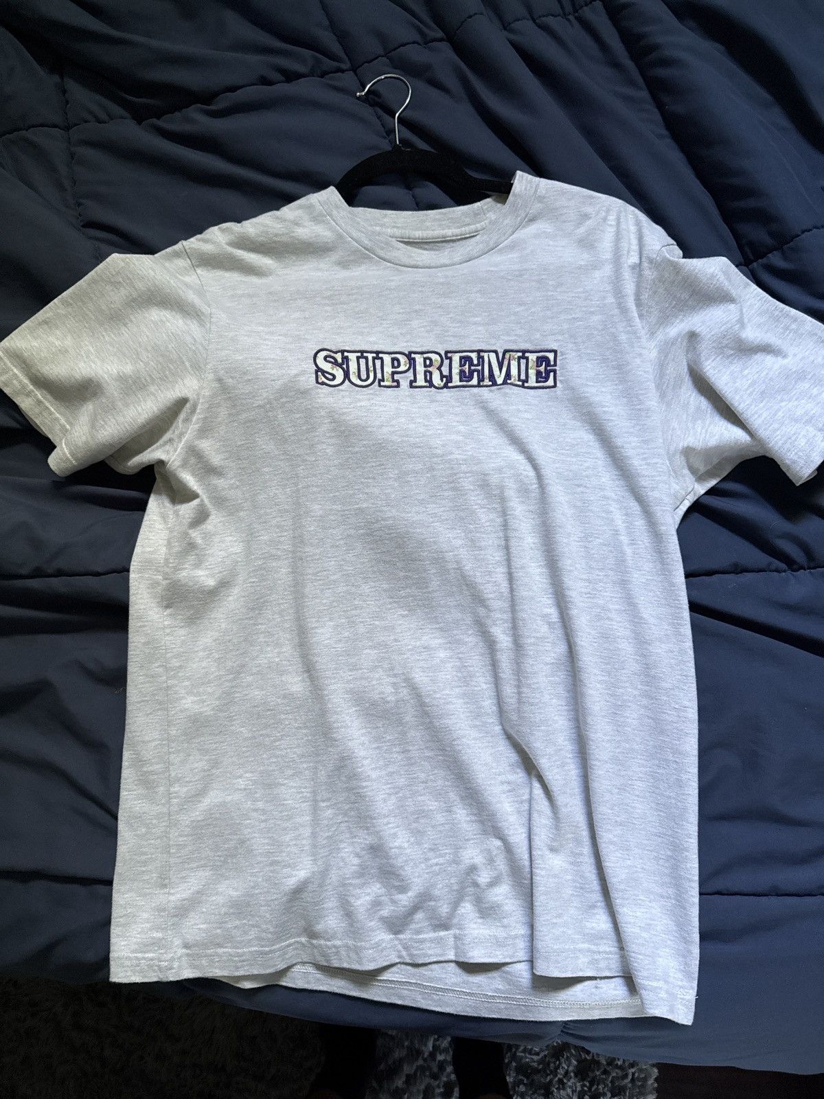 Supreme Supreme Grey Floral tee Size US M / EU 48-50 / 2 - 1 Preview